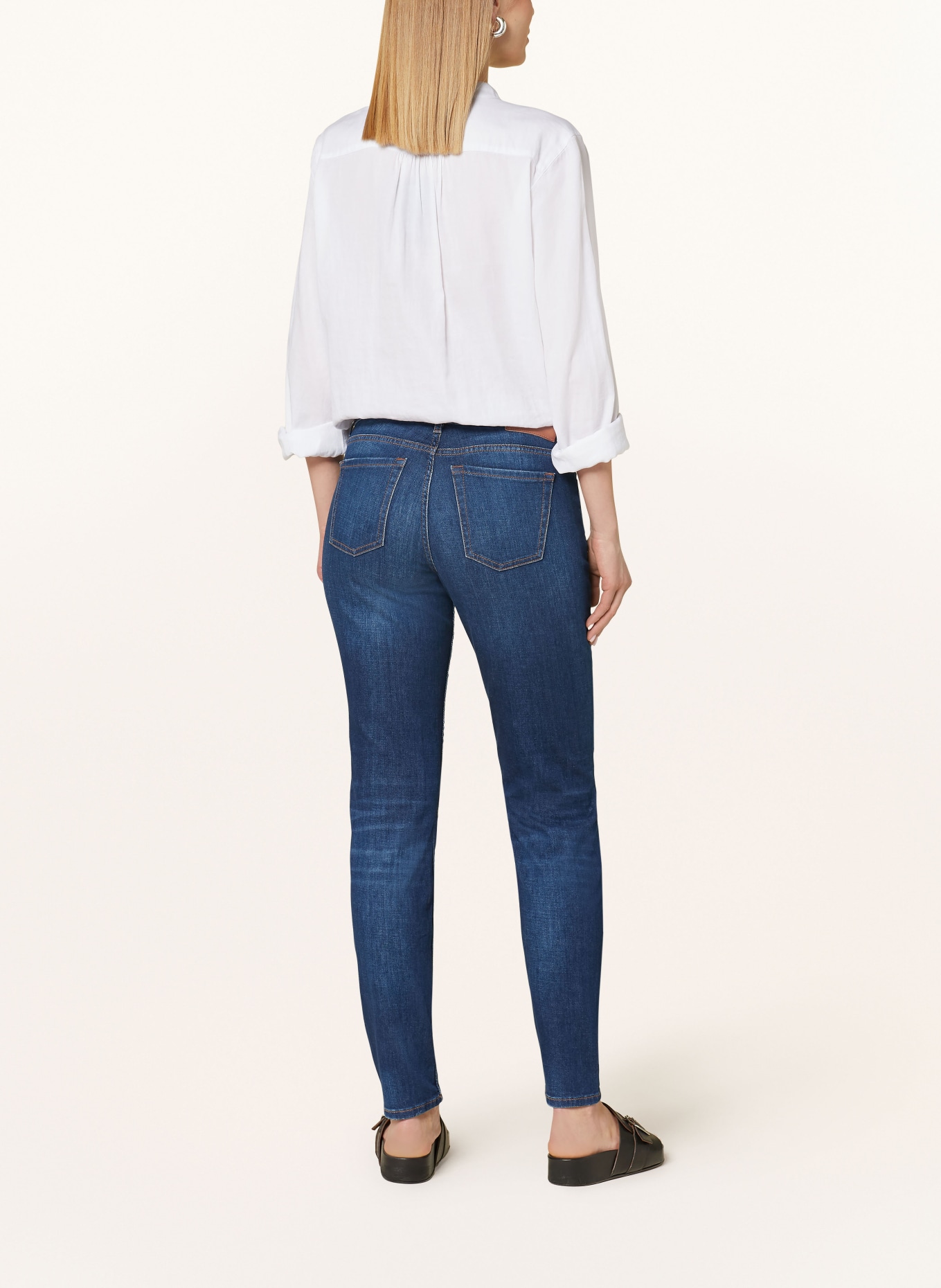 Marc O'Polo Skinny Jeans ALBY, Color: 053 Cashmere Dark Blue Wash (Image 3)