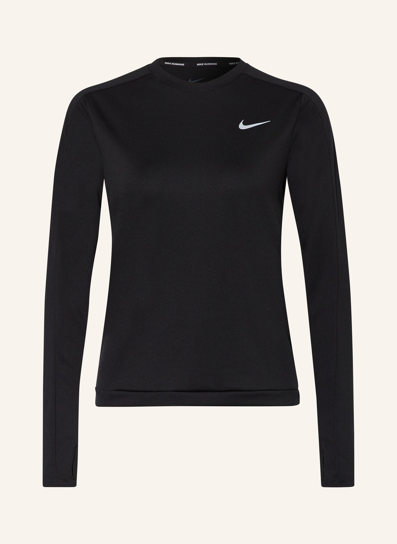 Nike Běžecké triko DRI-FIT, Barva: ČERNÁ (Obrázek 1)