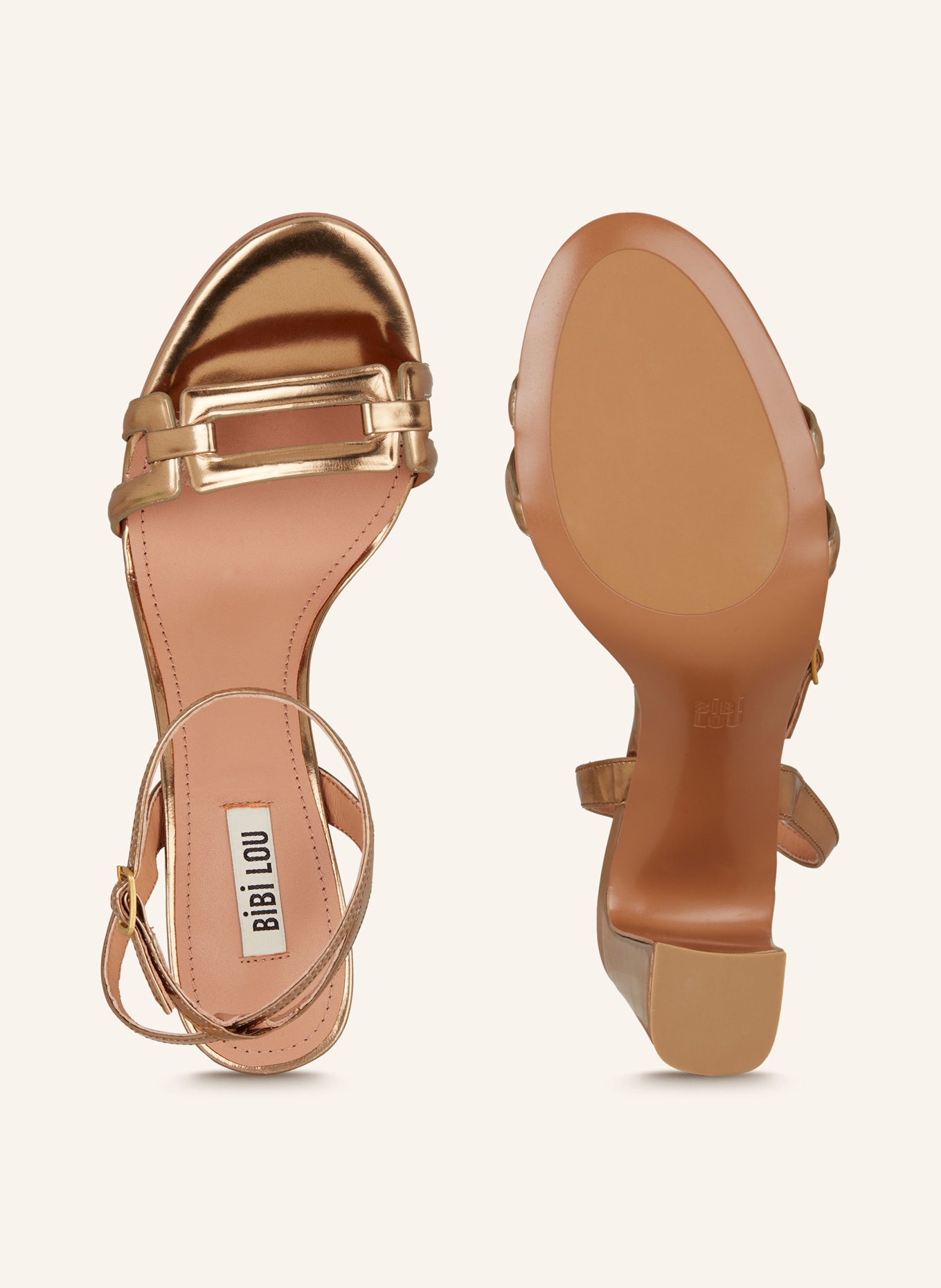 BIBI LOU Sandals, Color: ROSE GOLD (Image 5)