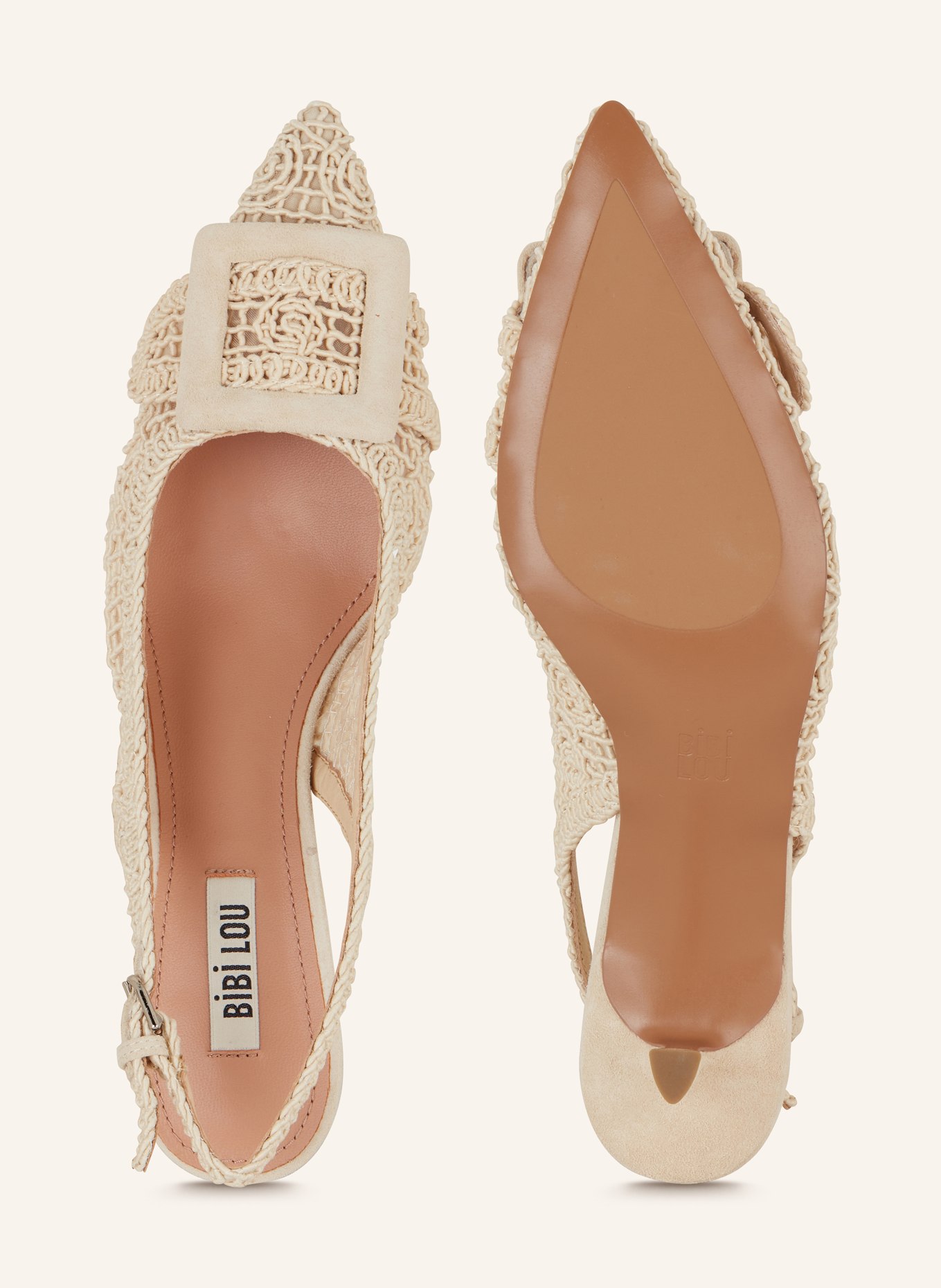 BIBI LOU Slingpumps s otevřenou patou DALILA: REŽNÁ