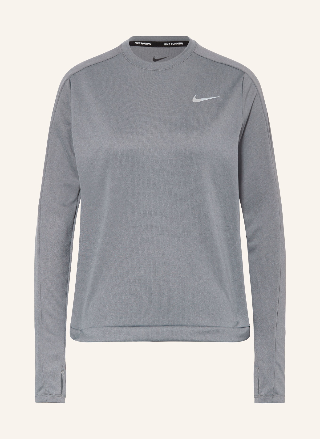 Nike Koszulka do biegania DRI-FIT, Kolor: SZARY (Obrazek 1)