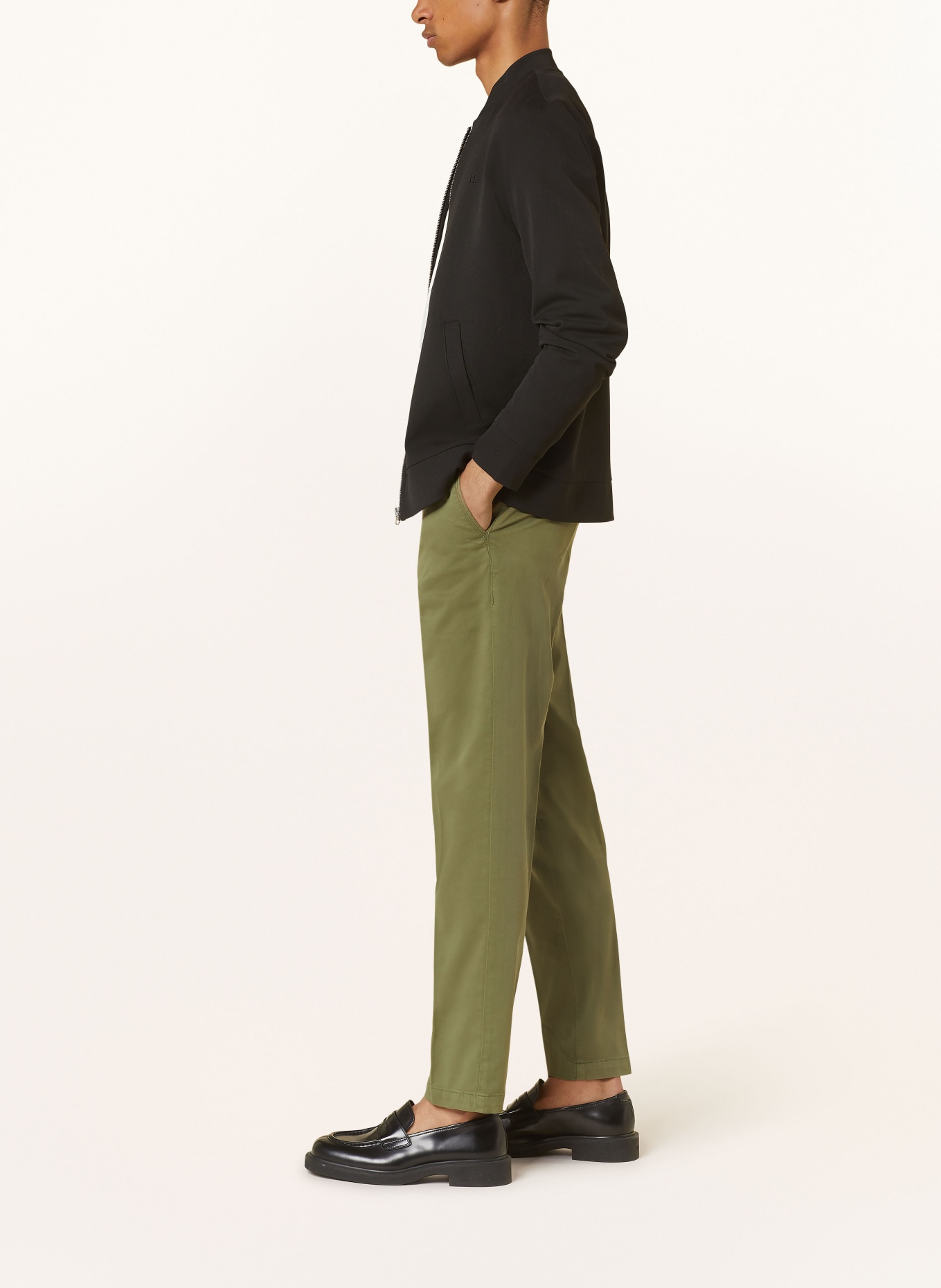BOSS Chinos KANE regular tapered fit, Color: OLIVE (Image 4)