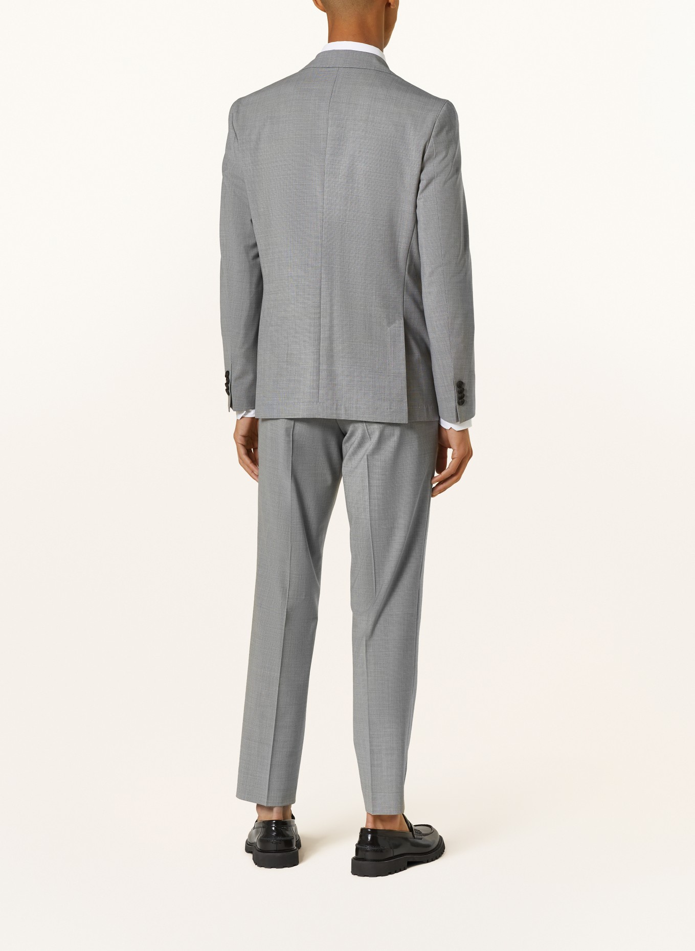 BOSS Anzug HUGE Slim Fit, Farbe: 041 SILVER (Bild 3)