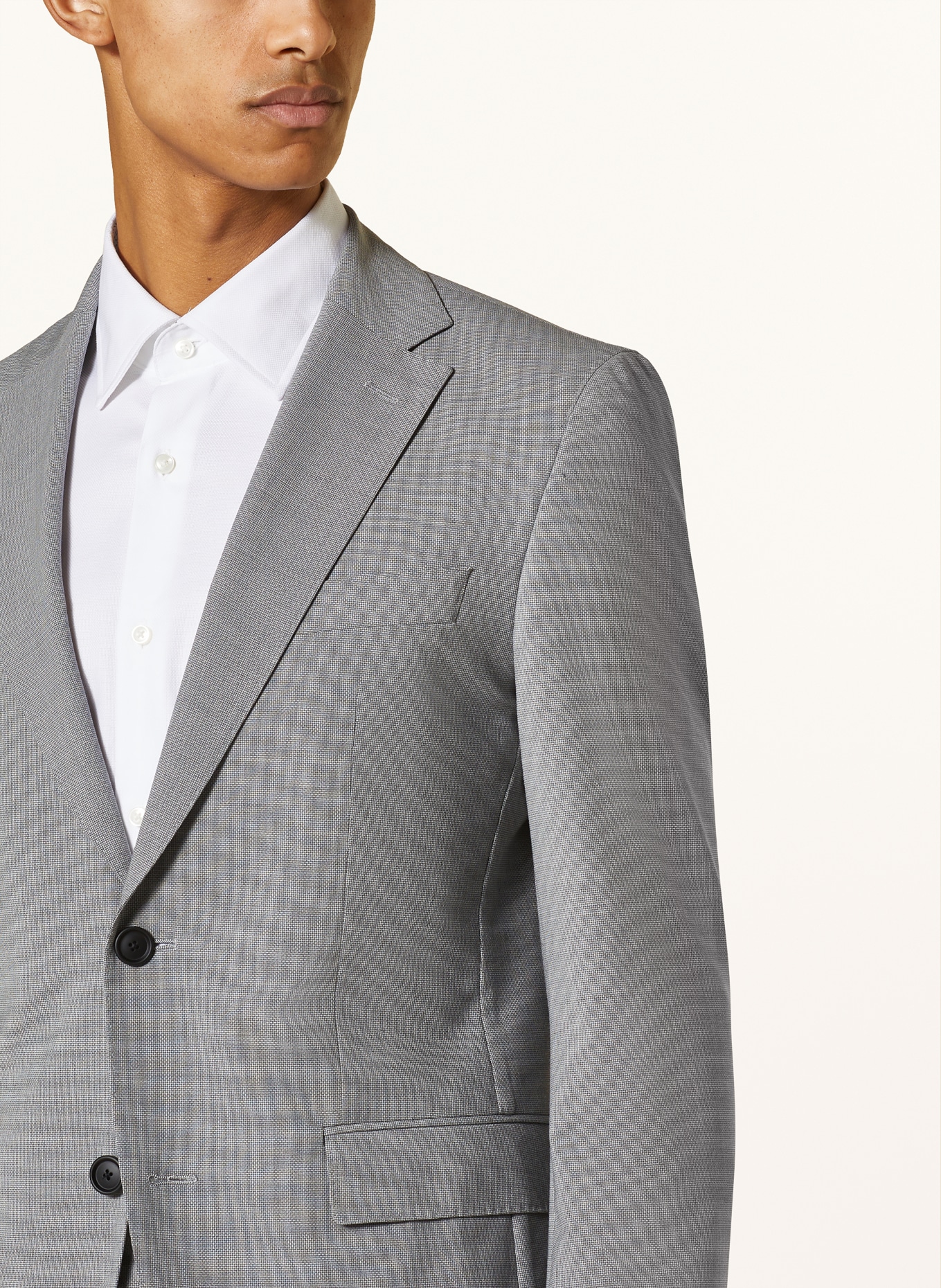 BOSS Suit HUGE slim fit, Color: 041 SILVER (Image 5)