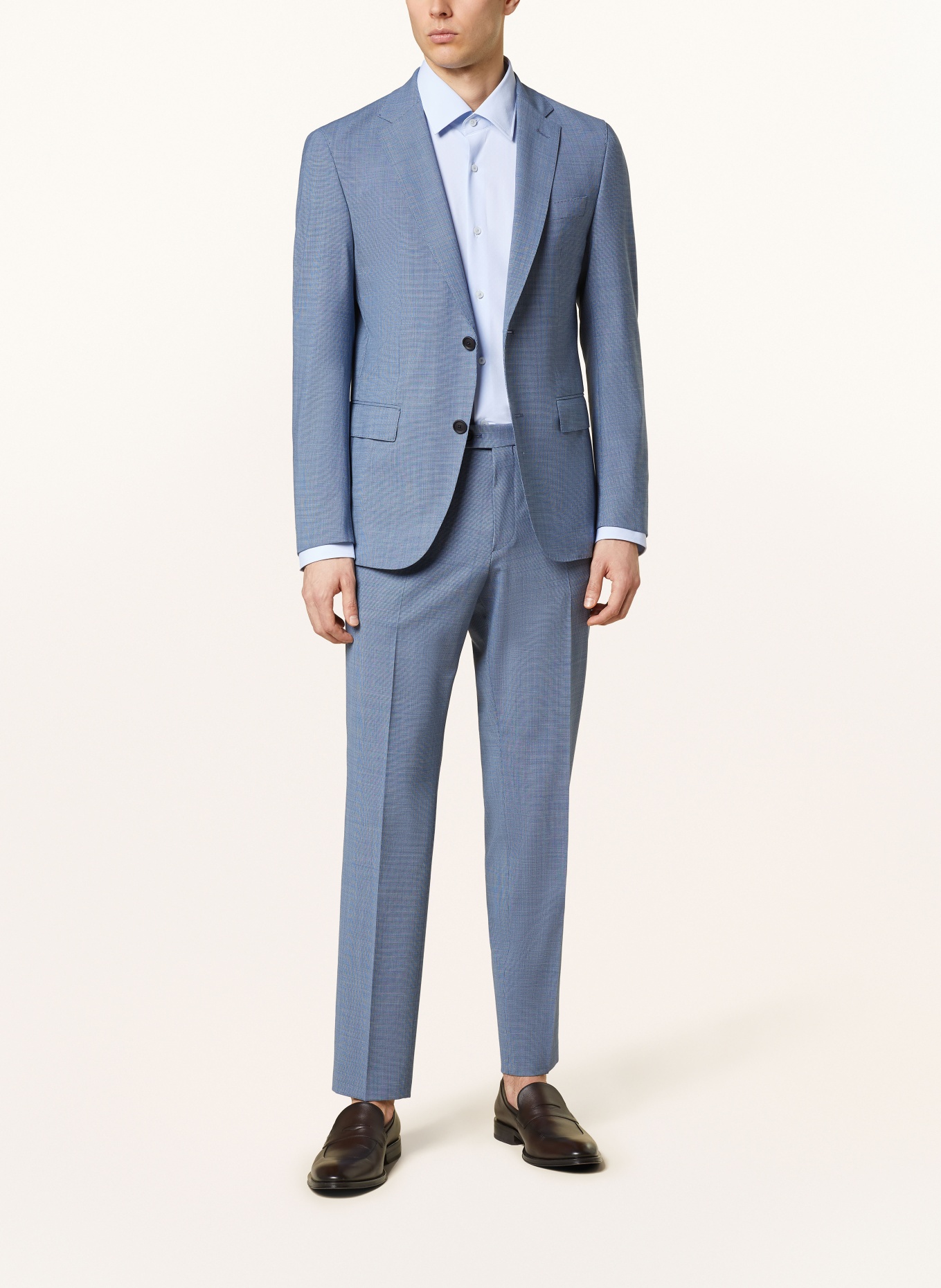 BOSS Anzug HUGE Slim Fit, Farbe: 423 MEDIUM BLUE (Bild 2)