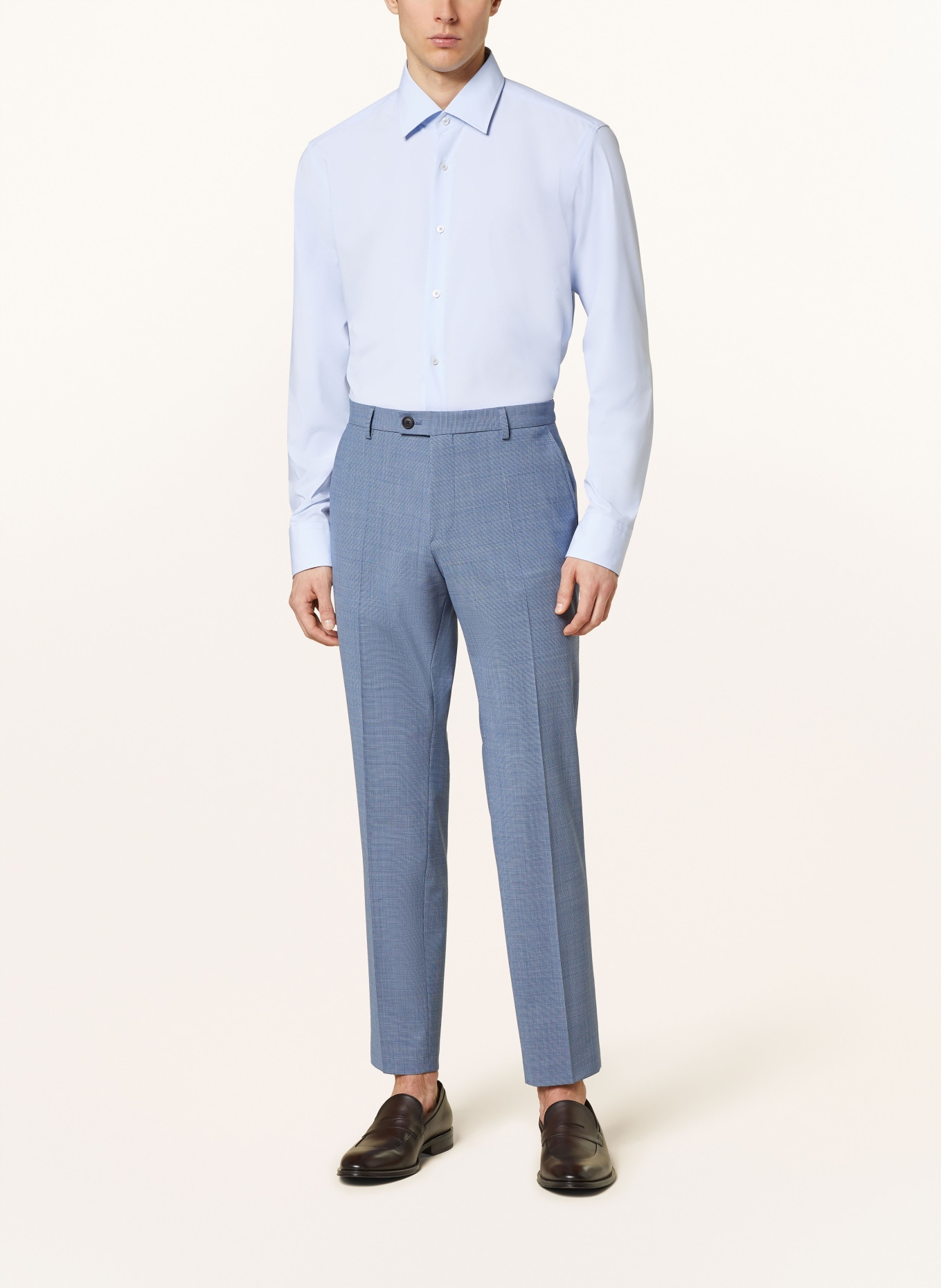 BOSS Anzug HUGE Slim Fit, Farbe: 423 MEDIUM BLUE (Bild 4)