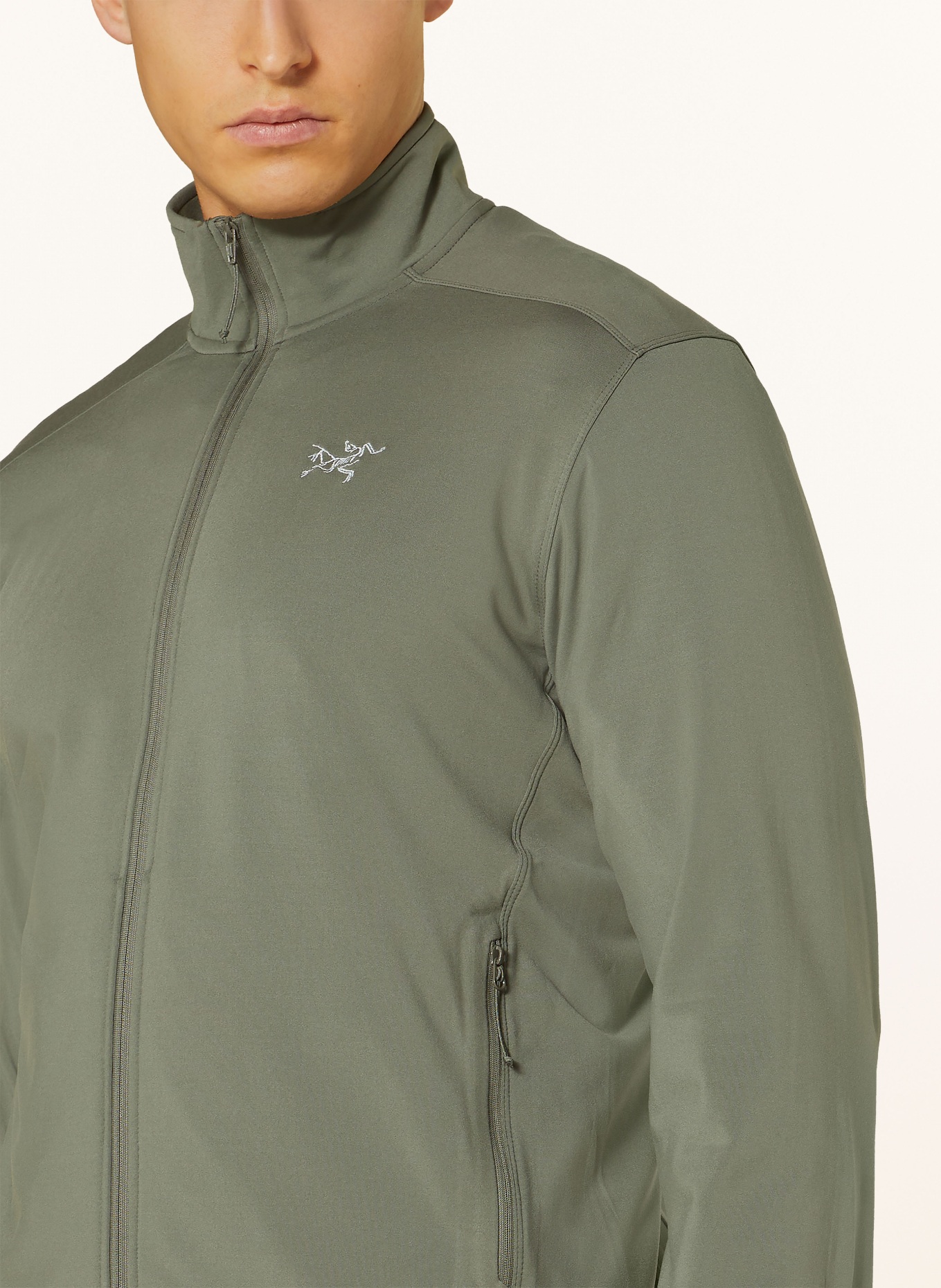 ARC'TERYX Midlayer jacket KYANITE, Color: KHAKI (Image 4)
