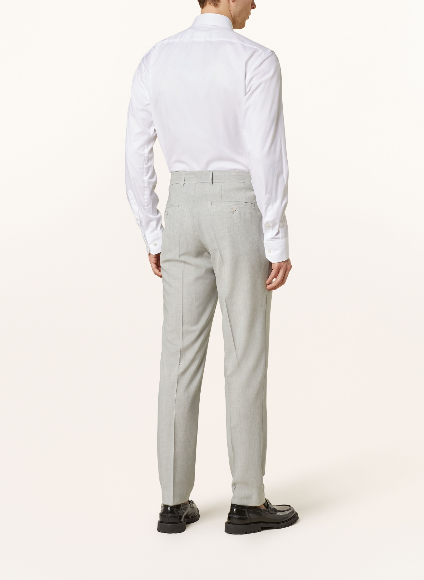 BOSS Suit trousers GENIUS slim fit, Color: 041 SILVER (Image 4)