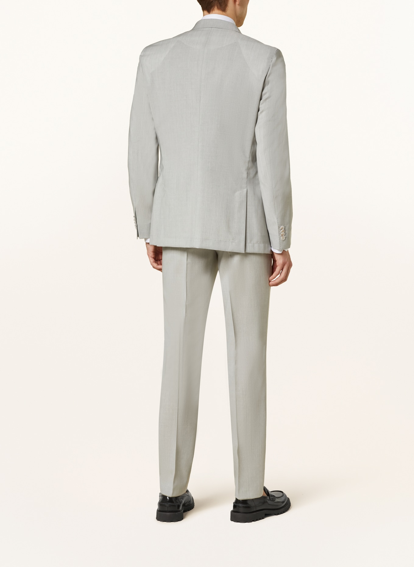 BOSS Suit jacket HUGE PEAK regular fit, Color: 041 SILVER (Image 3)