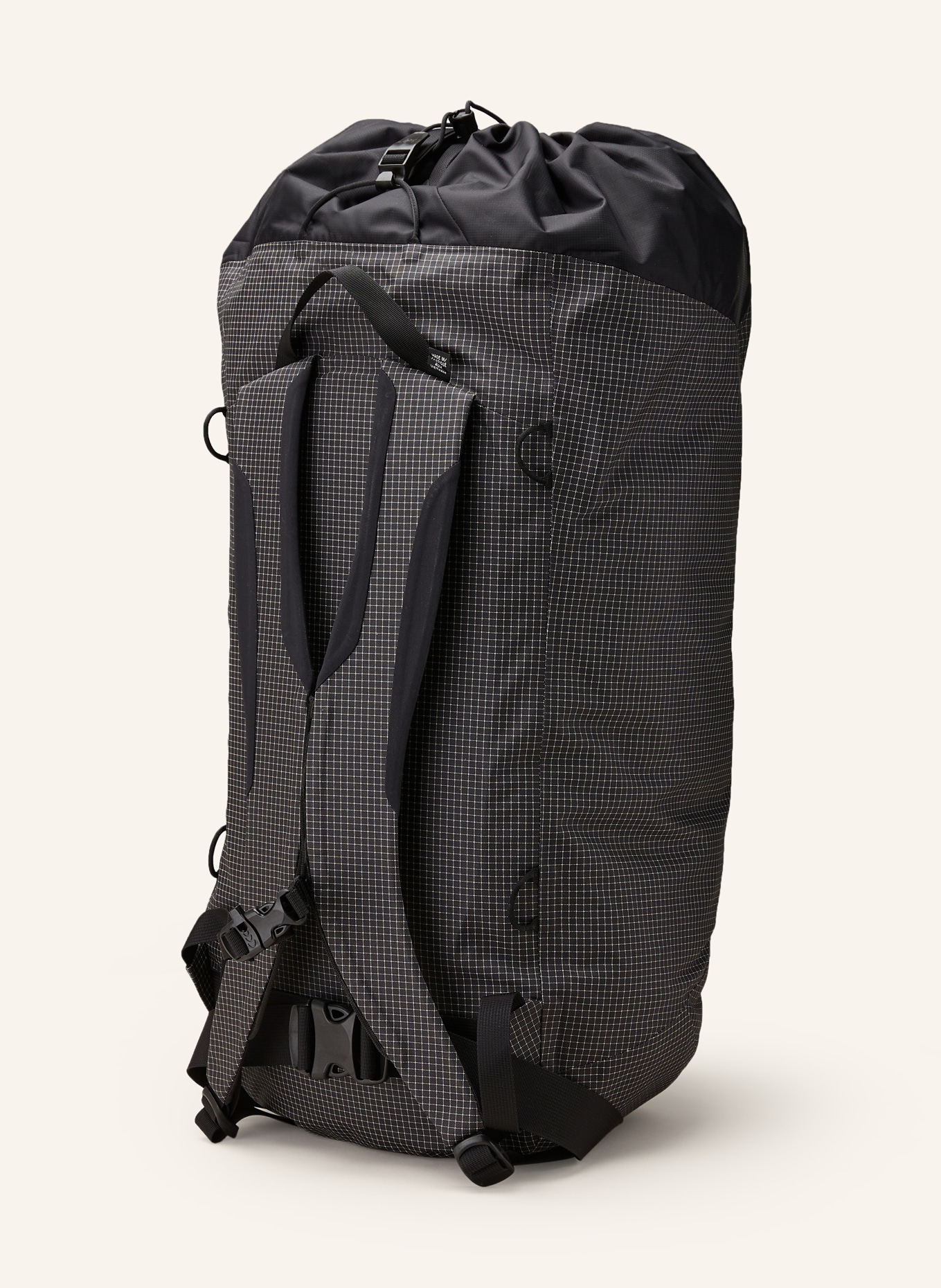 ARC'TERYX Backpack ALPHA FL 40 l, Color: BLACK/ WHITE (Image 2)