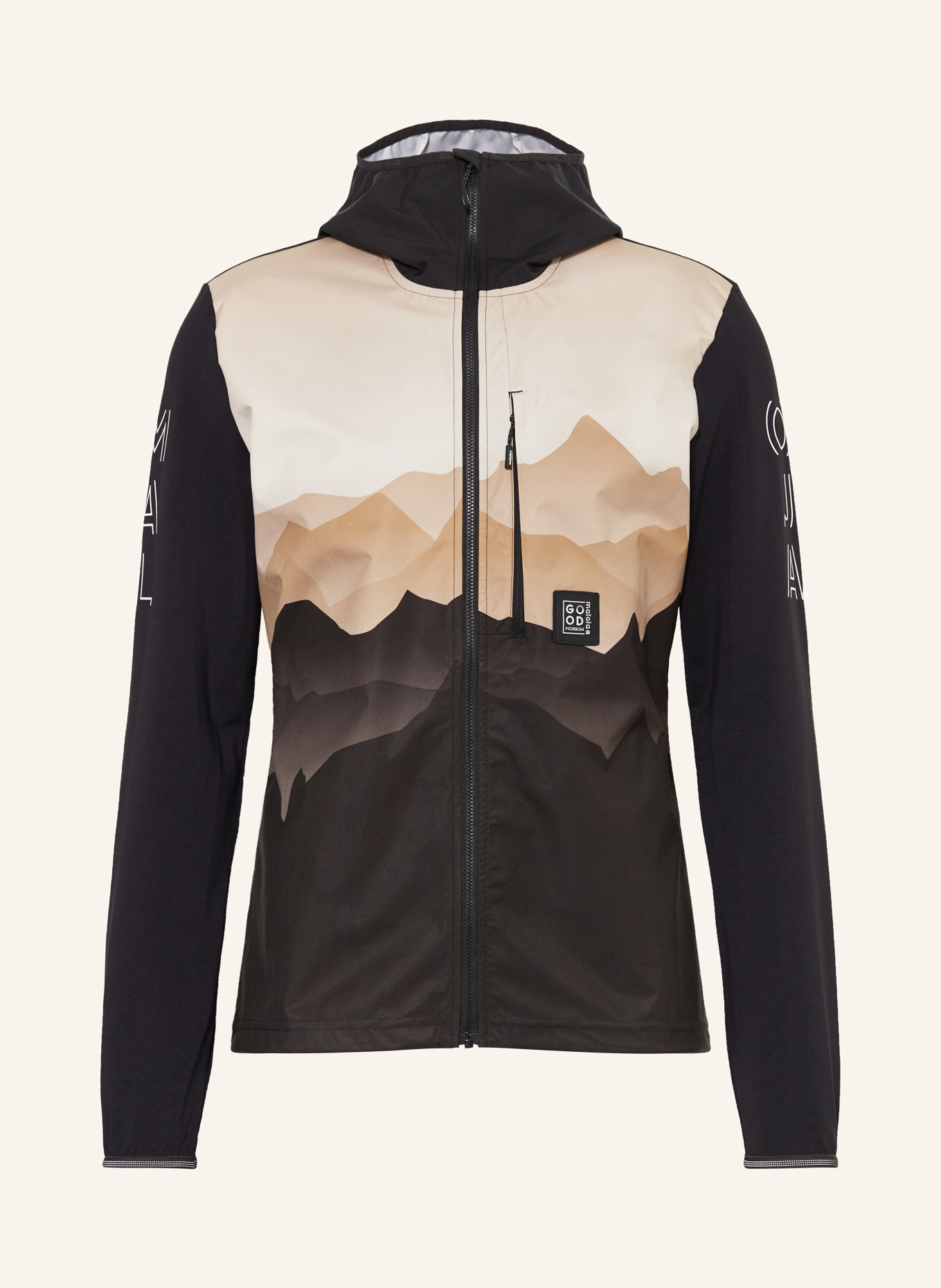 maloja Hybrid jacket BEIFUSSM., Color: BLACK/ CAMEL/ BEIGE (Image 1)