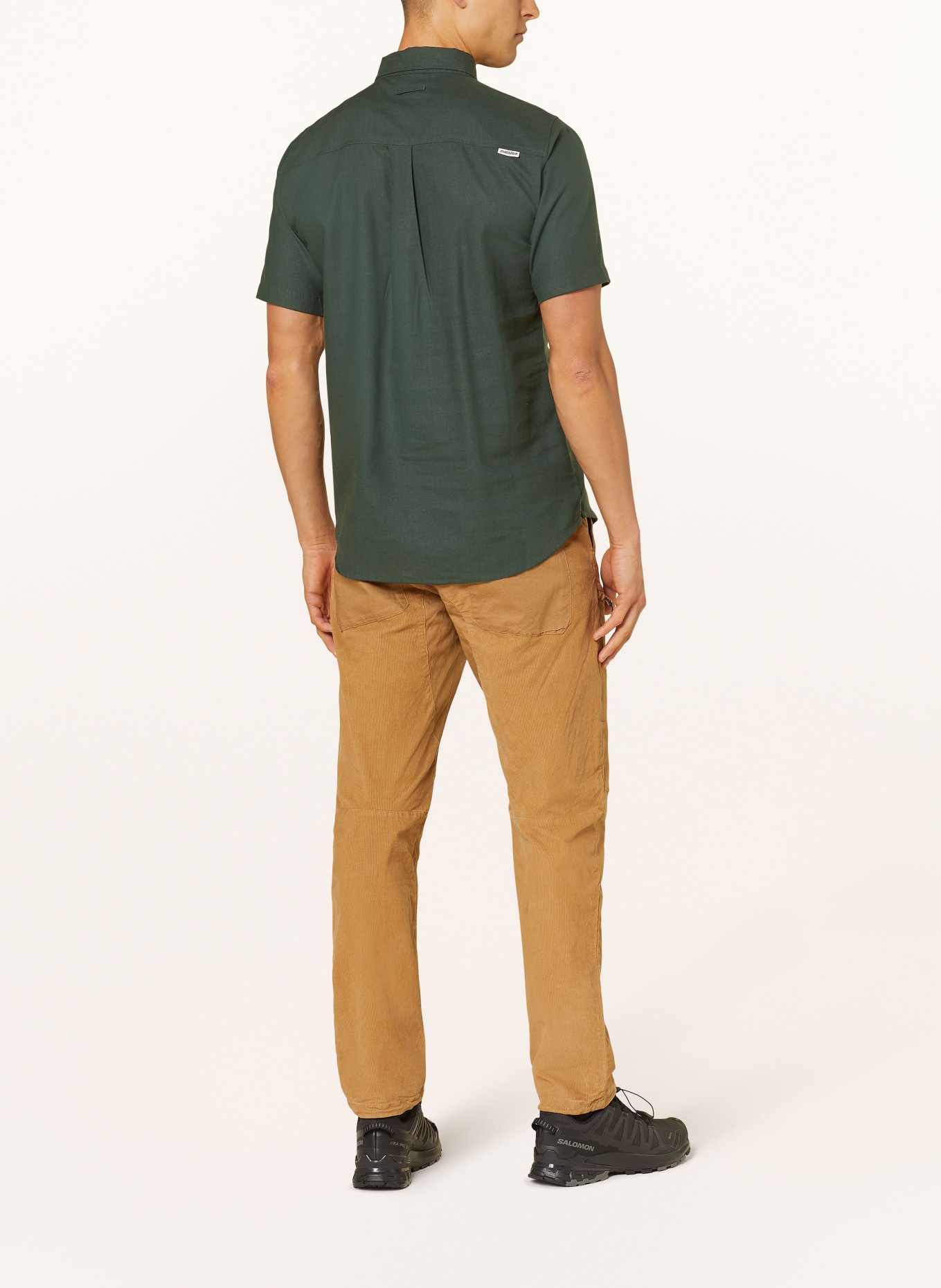 maloja Outdoor shirt ELBERTM., Color: DARK GREEN (Image 3)