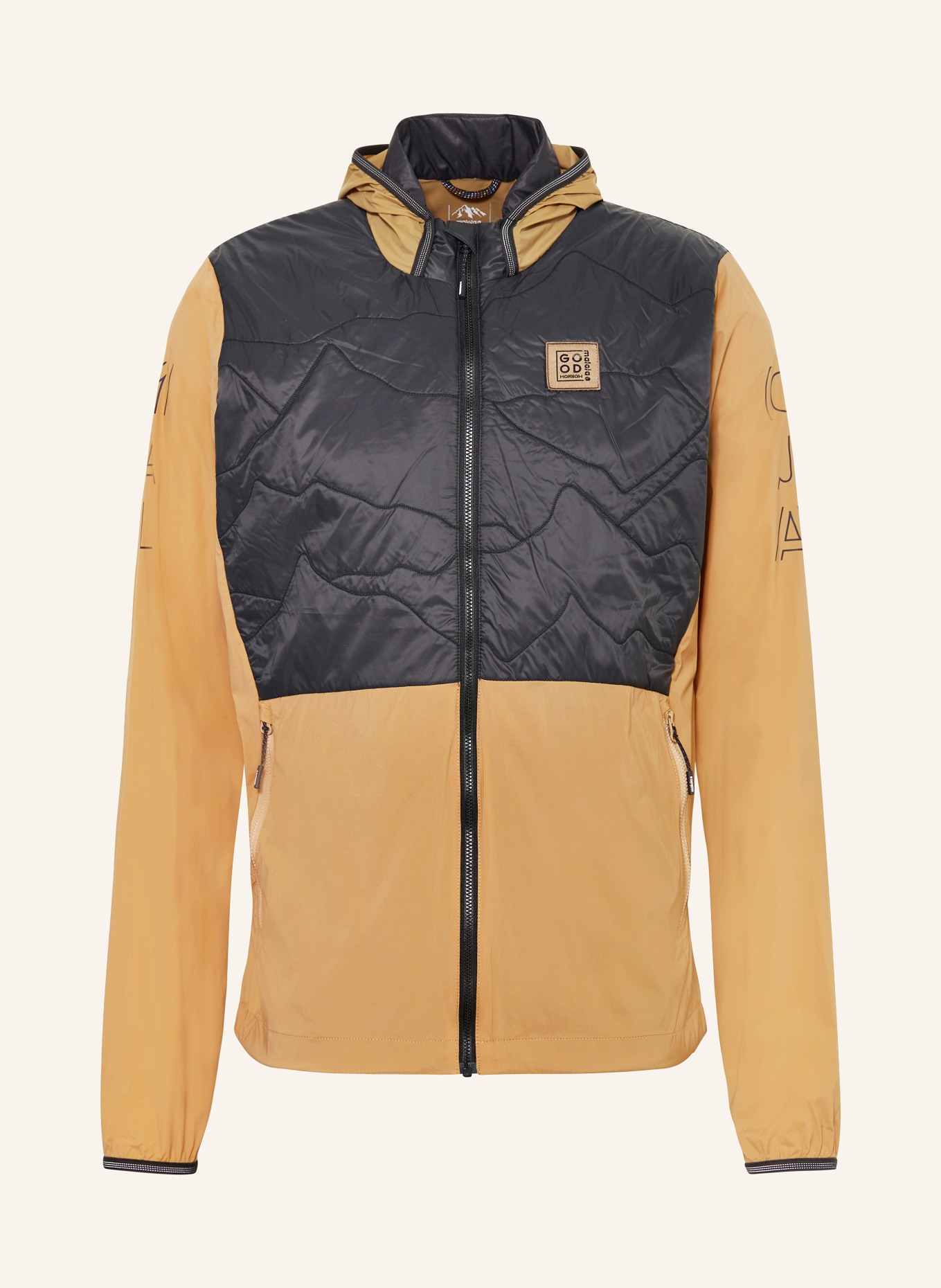 maloja Hybrid jacket FICHTEM., Color: BEIGE/ BLACK (Image 1)