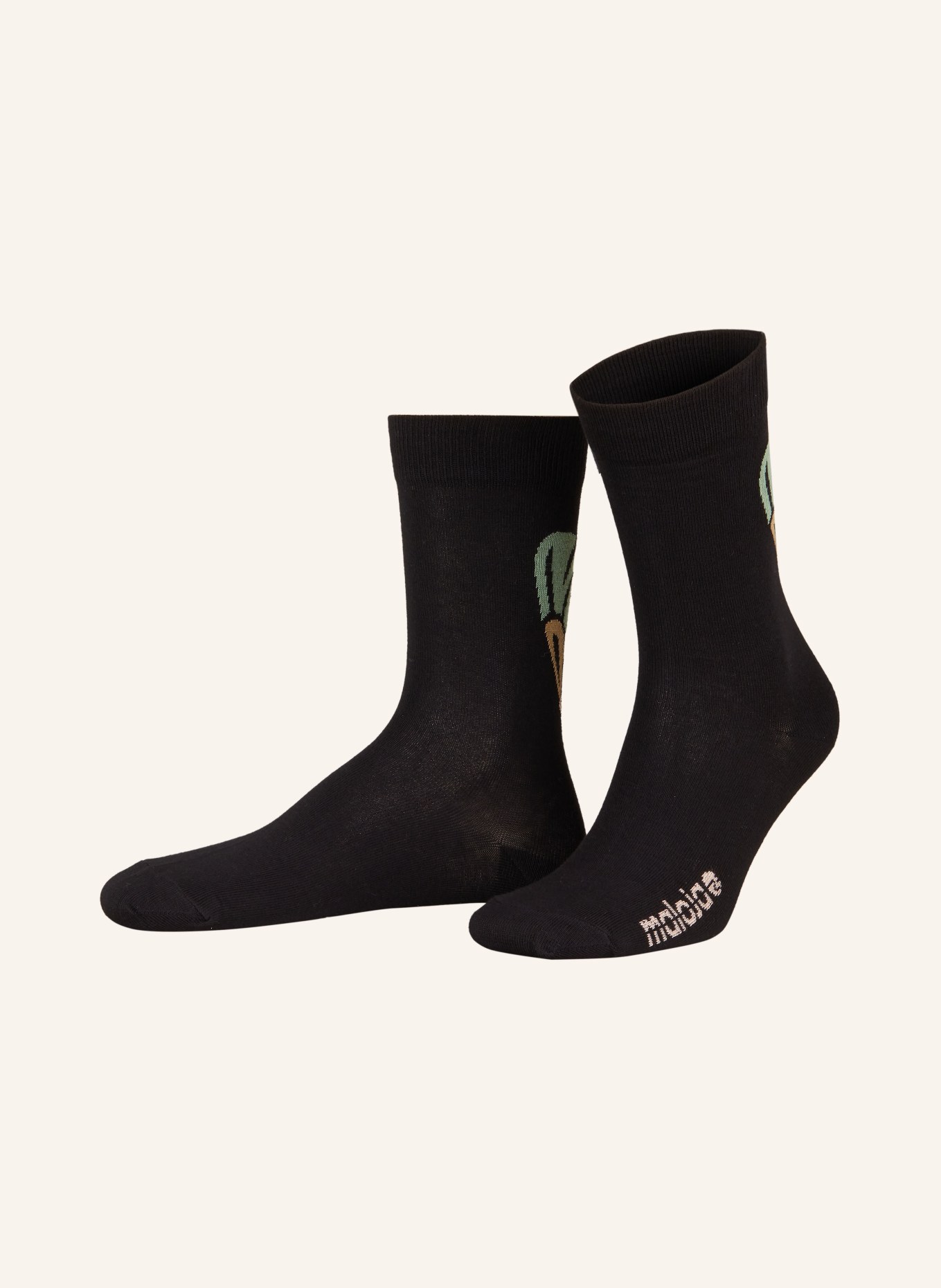 maloja Socks HÄRZLIM., Color: 8833 deep black (Image 1)