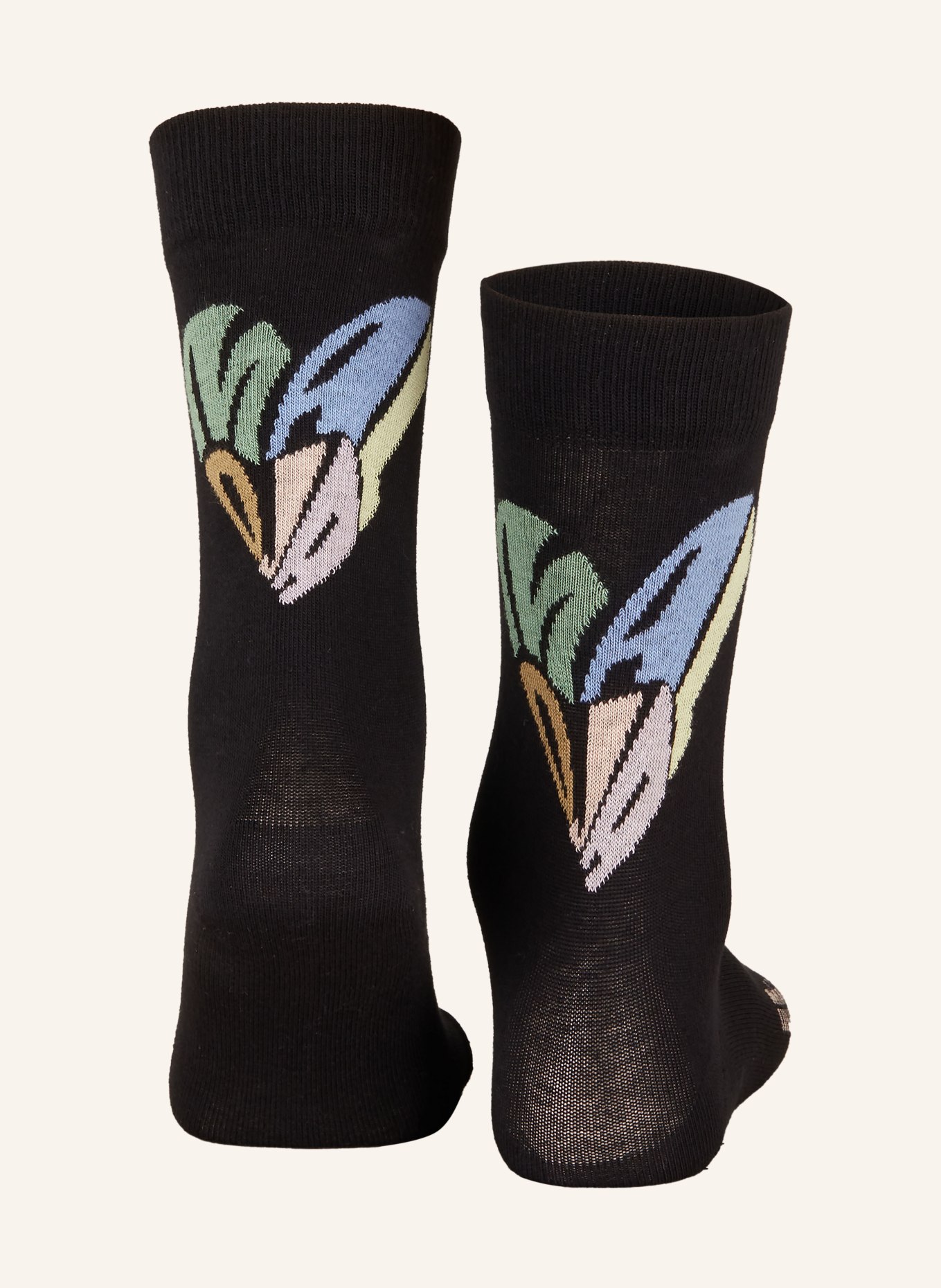 maloja Socks HÄRZLIM., Color: 8833 deep black (Image 2)