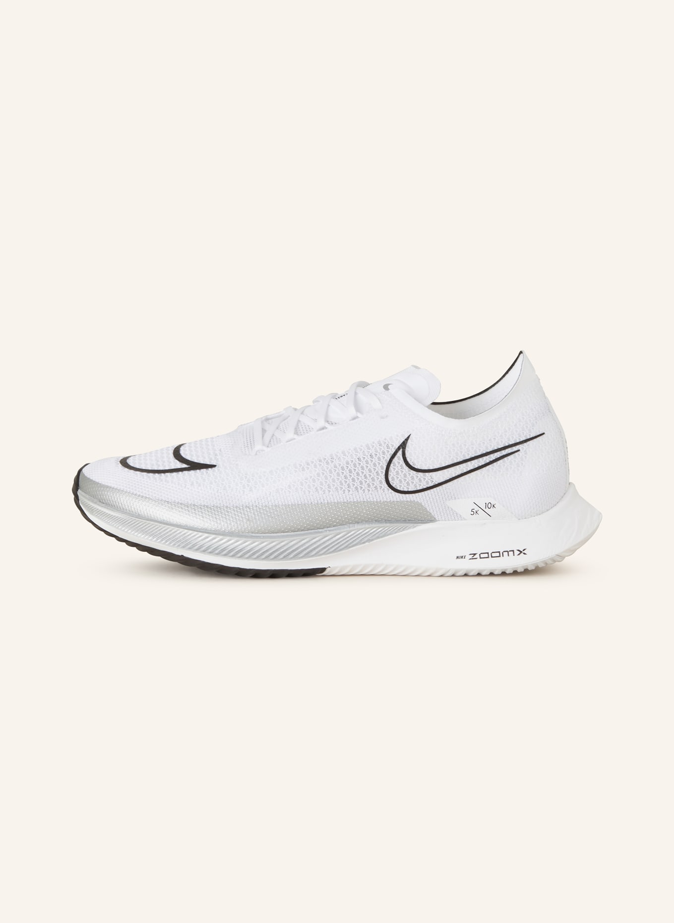 Nike Running shoes ZOOMX STREAKFLY, Color: WHITE/ SILVER/ BLACK (Image 4)