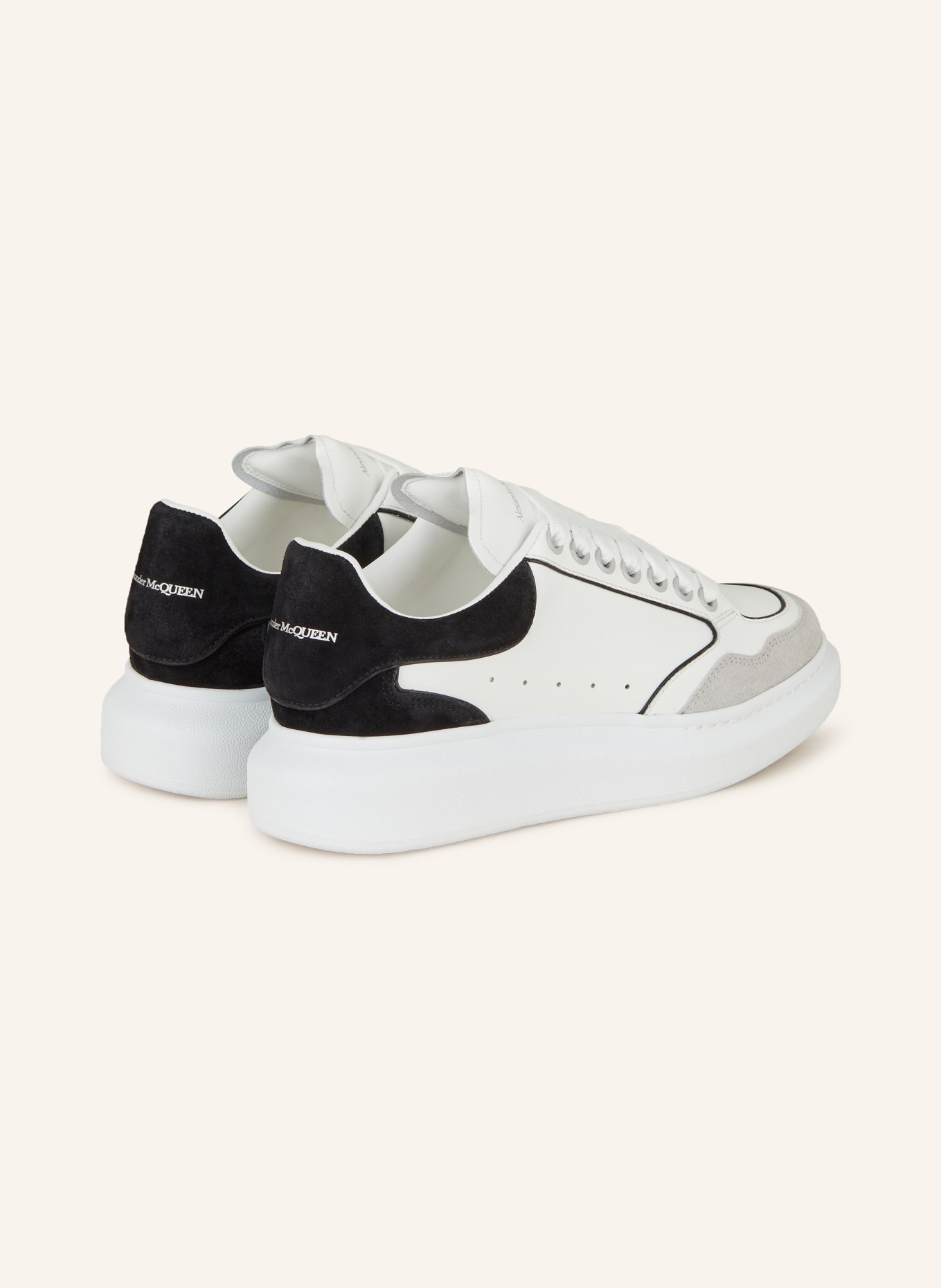 Alexander McQUEEN Sneakers, Color: WHITE/ BLACK/ LIGHT GRAY (Image 2)