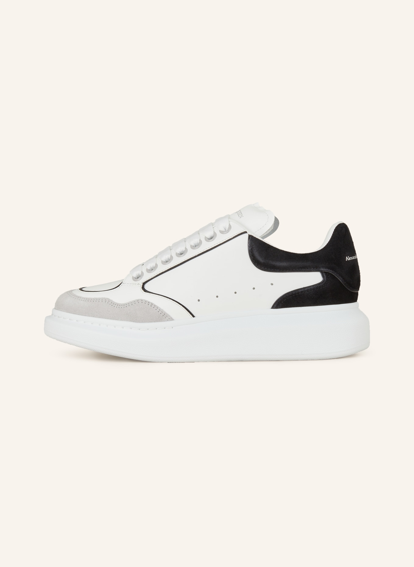Alexander McQUEEN Sneakers, Color: WHITE/ BLACK/ LIGHT GRAY (Image 4)