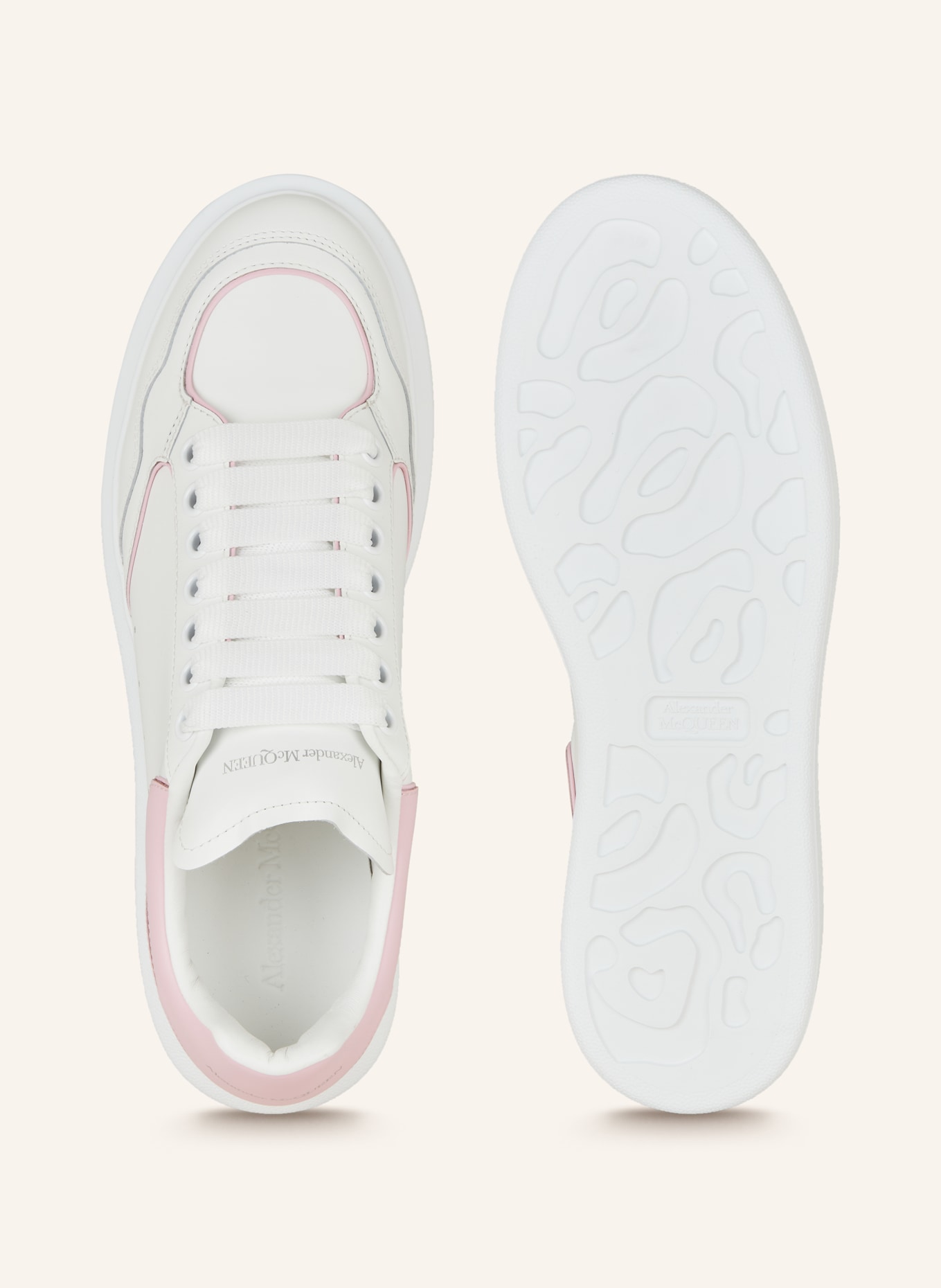 Buy Alexander McQueen Wmns Oversized Sneaker 'Light Pink' - 650792 WIA5E  5738 | GOAT