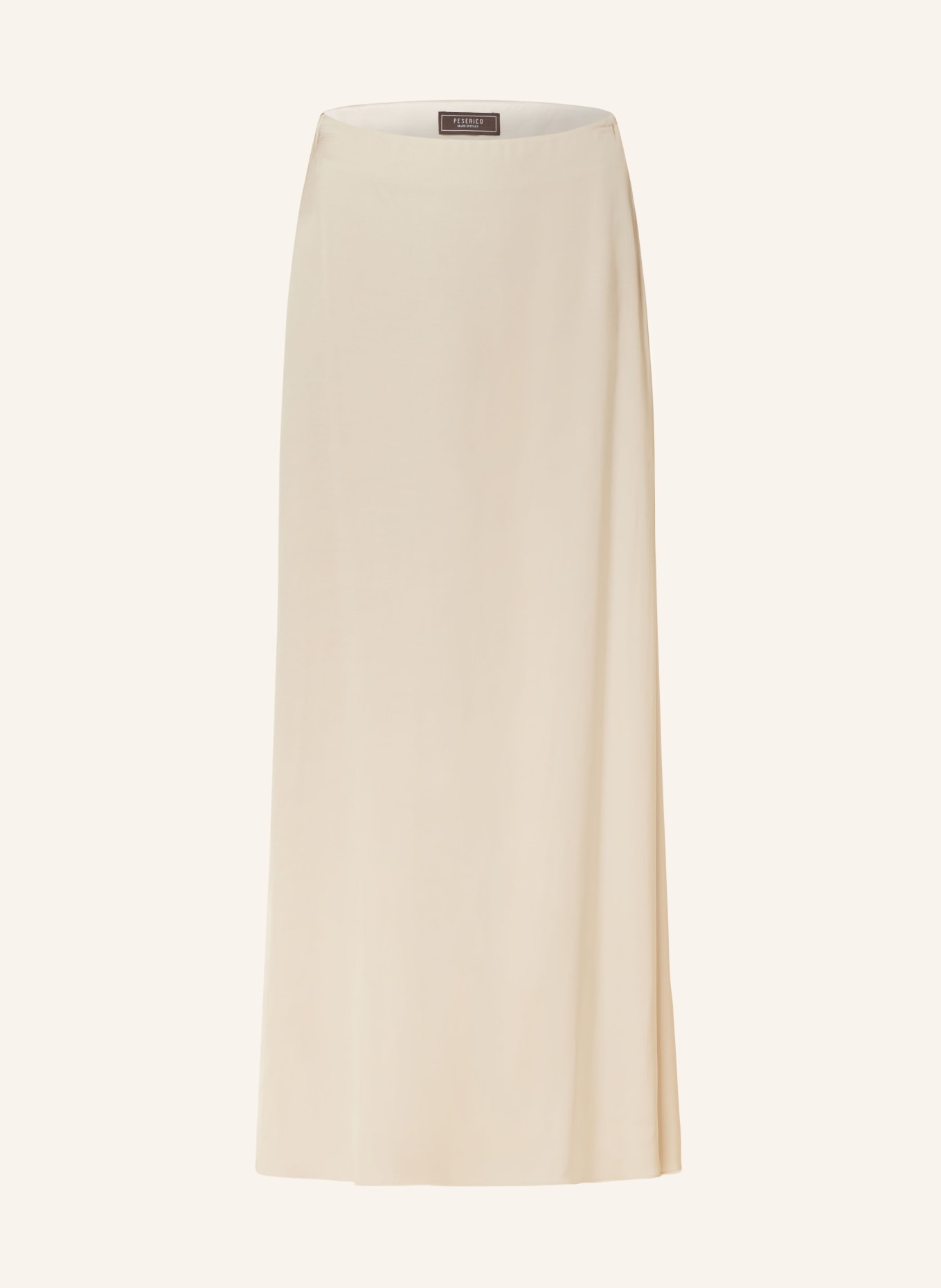 PESERICO Satin skirt, Color: 741 champagner (Image 1)
