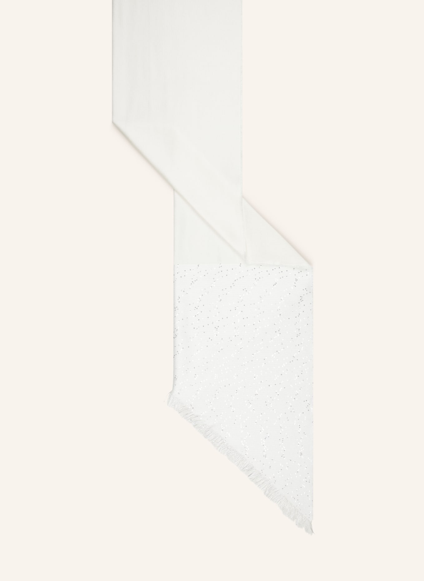 PESERICO Stole with sequins, Color: WHITE (Image 2)