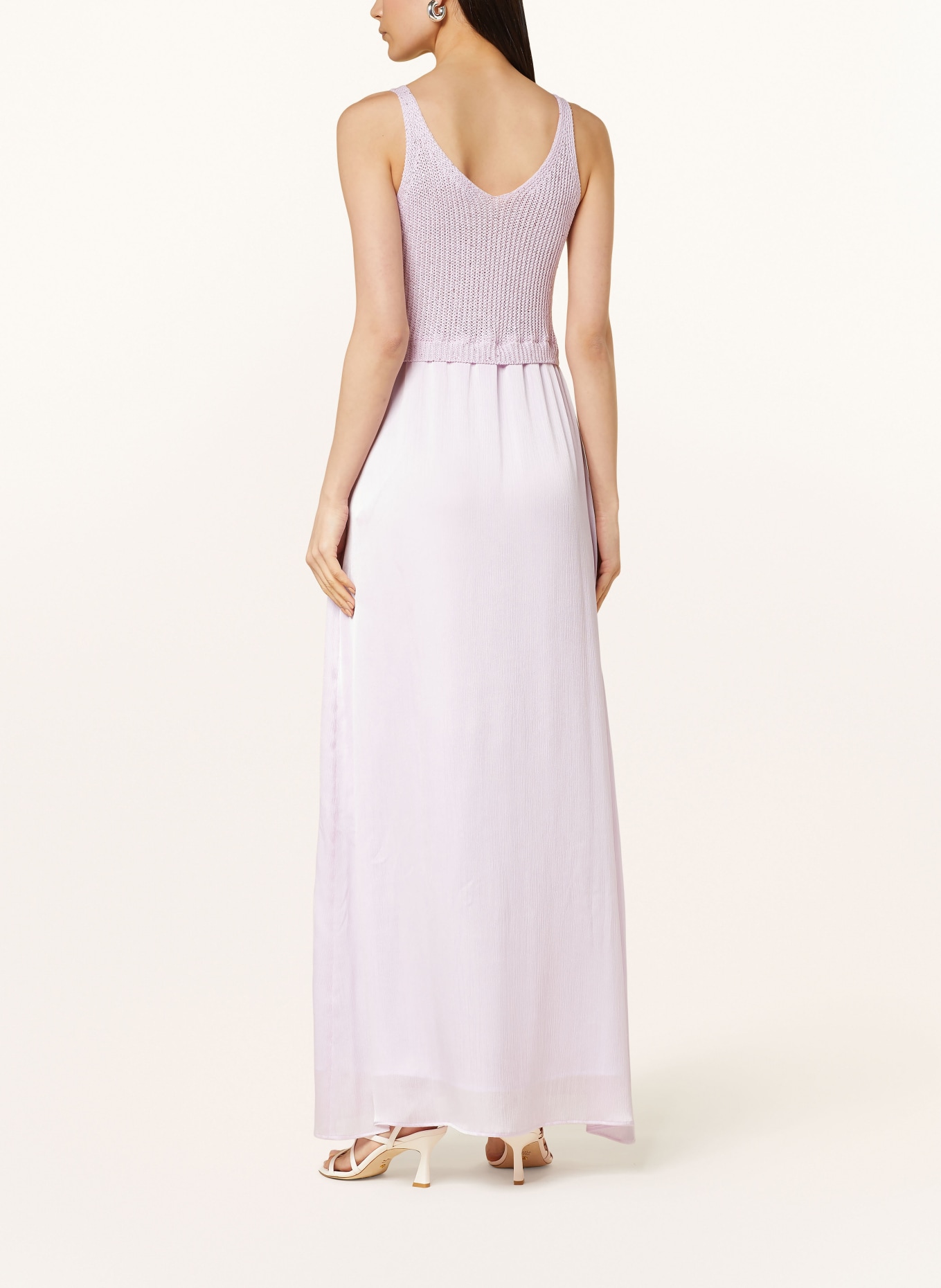 PESERICO Evening dress with sequins, Color: LIGHT PINK (Image 3)