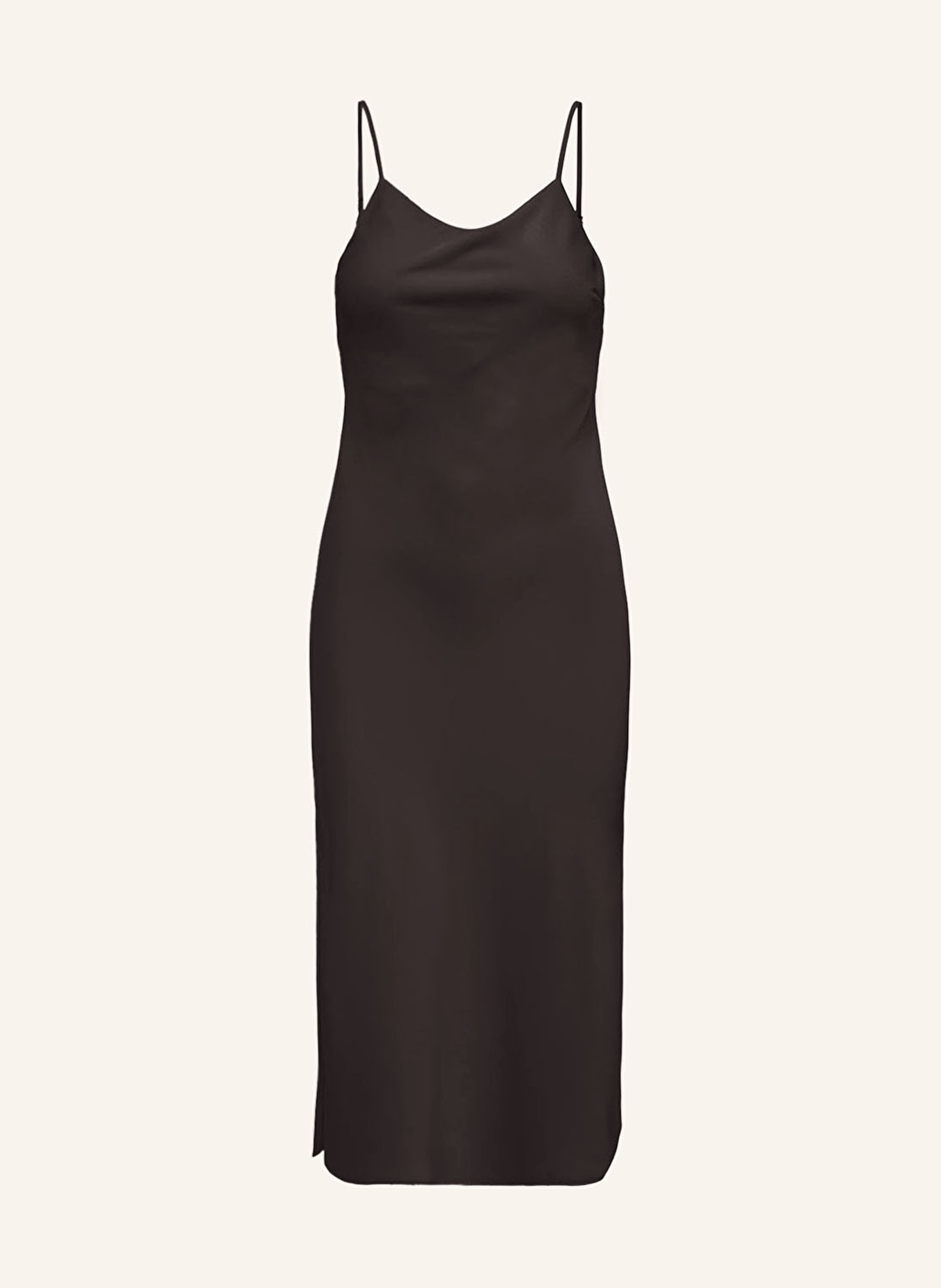 ONLY Satin dress, Color: BLACK (Image 1)