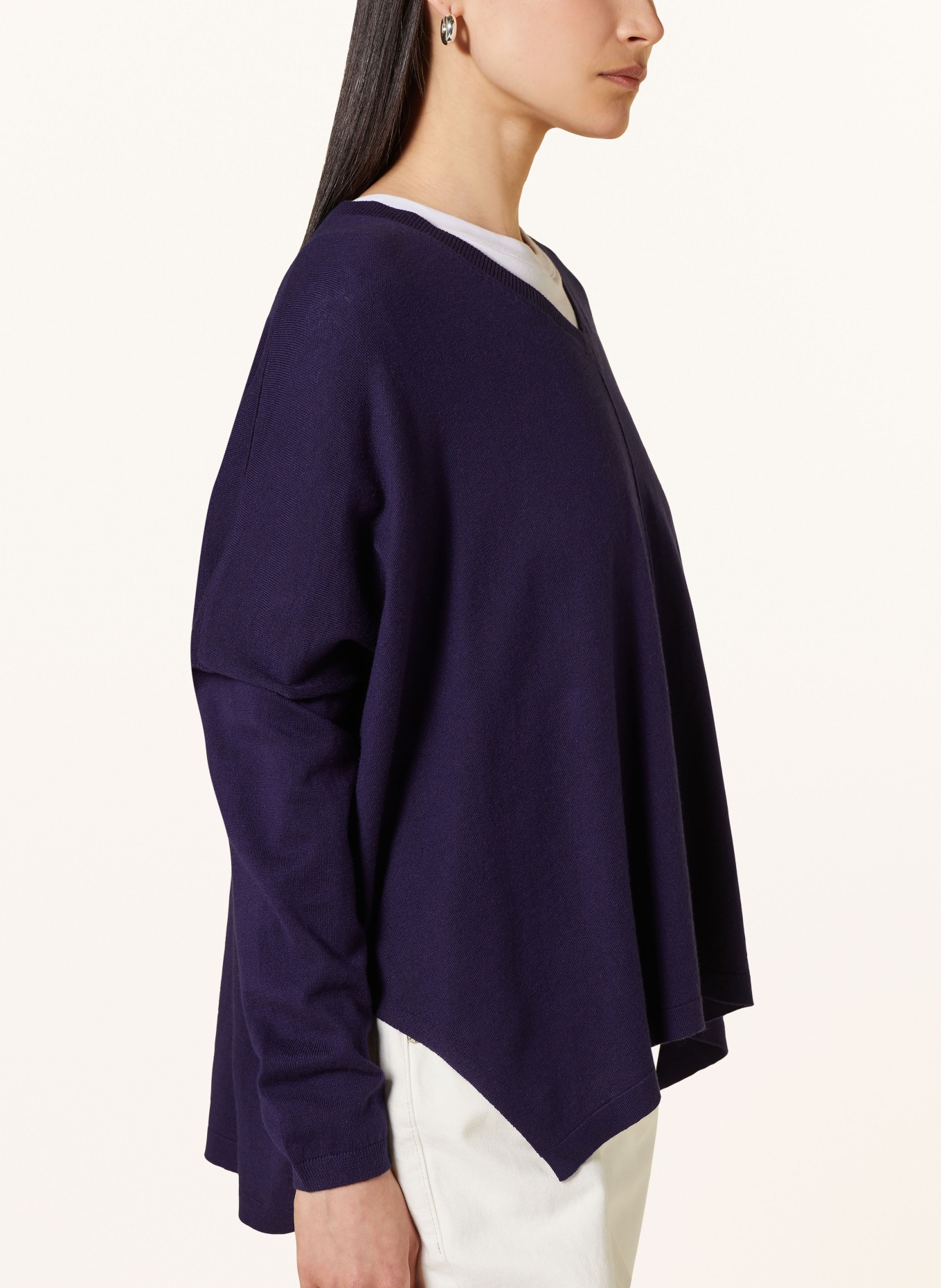 ALLUDE Pullover, Farbe: DUNKELBLAU (Bild 4)