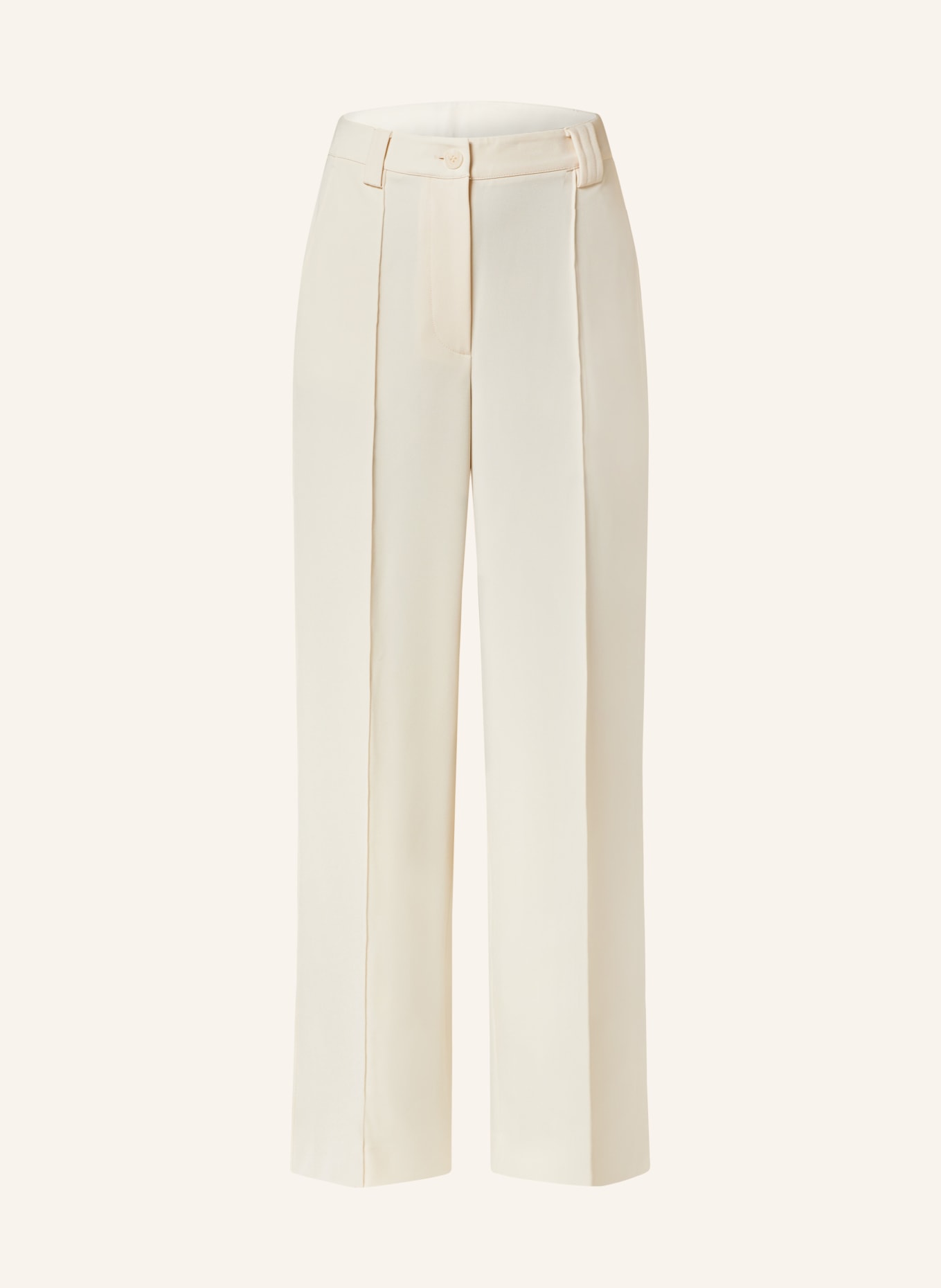 ESSENTIEL ANTWERP Wide leg trousers FUST, Color: WHITE (Image 1)