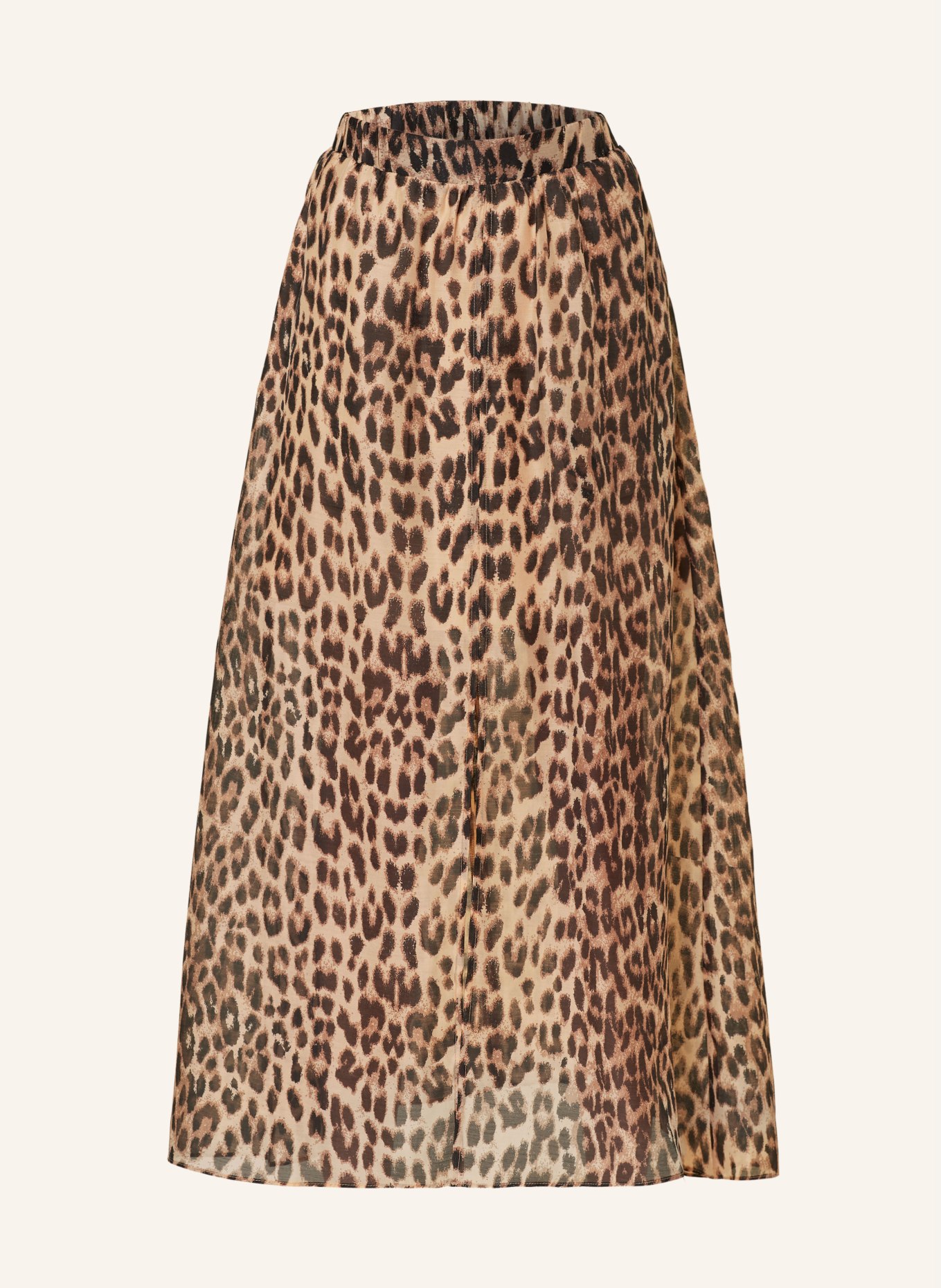 BAUM UND PFERDGARTEN Skirt SADIA, Color: BLACK/ BROWN/ LIGHT BROWN (Image 1)