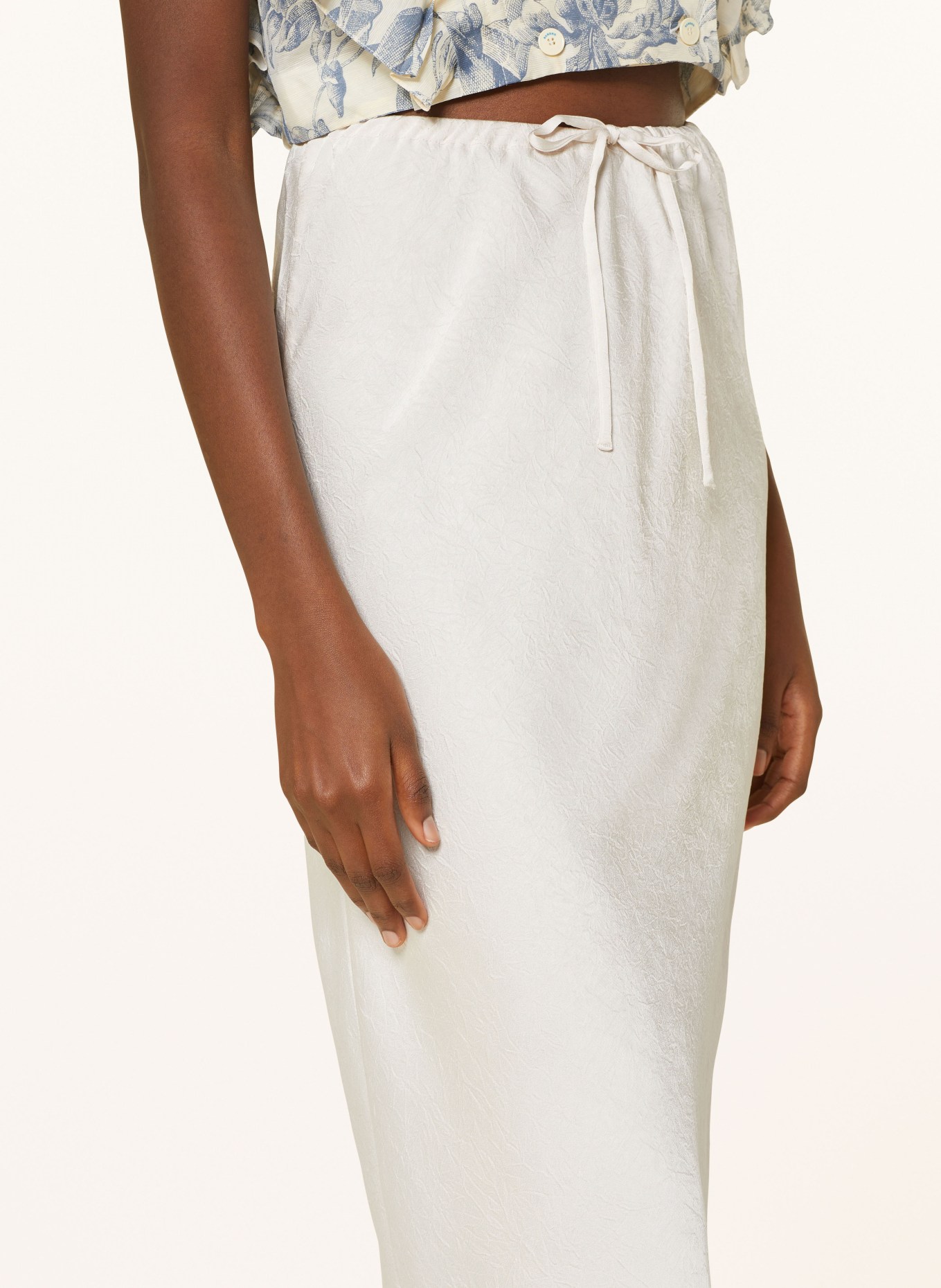 BAUM UND PFERDGARTEN Skirt SINAIA, Color: C1138 White sand (Image 4)