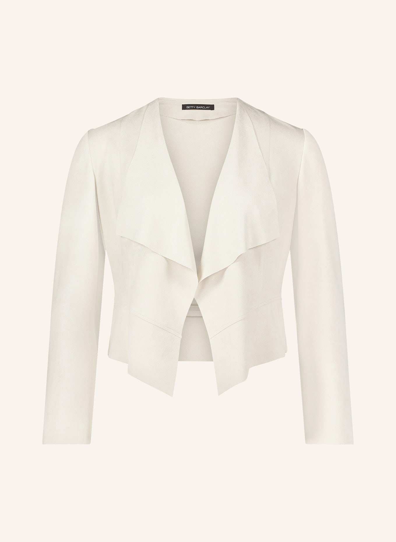 Betty Barclay Jacket in leather look, Color: CREAM (Image 1)
