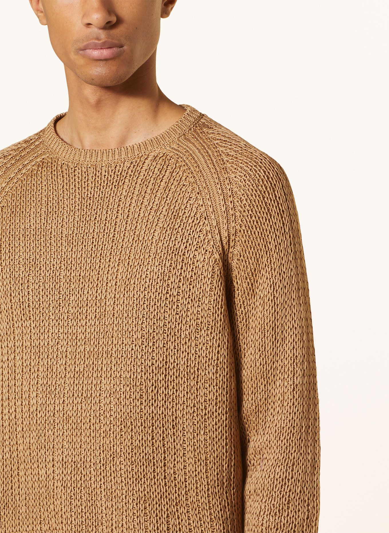 BOSS Pullover TASCONE, Farbe: BEIGE (Bild 4)