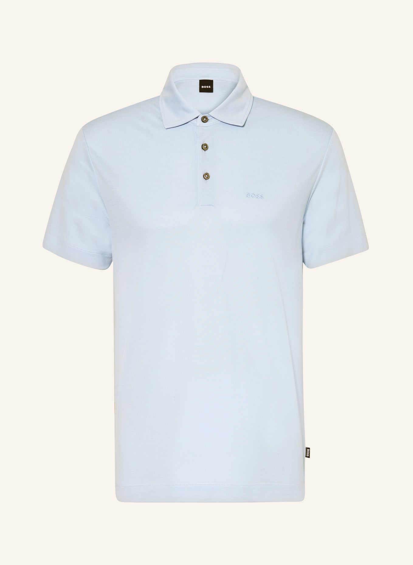 BOSS Jersey-Poloshirt PRESS, Farbe: HELLBLAU (Bild 1)