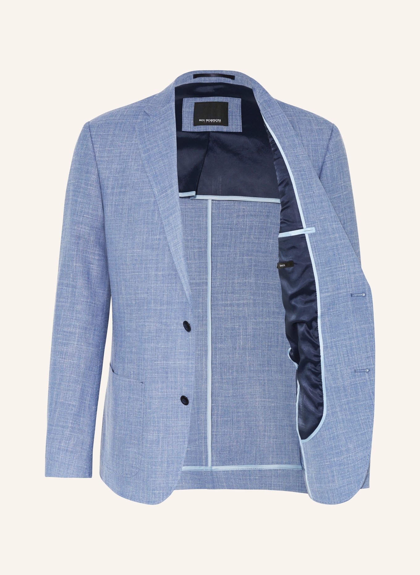 Roy Robson Suit jacket regular fit, Color: A450 LIGHT/PASTEL BLUE (Image 4)