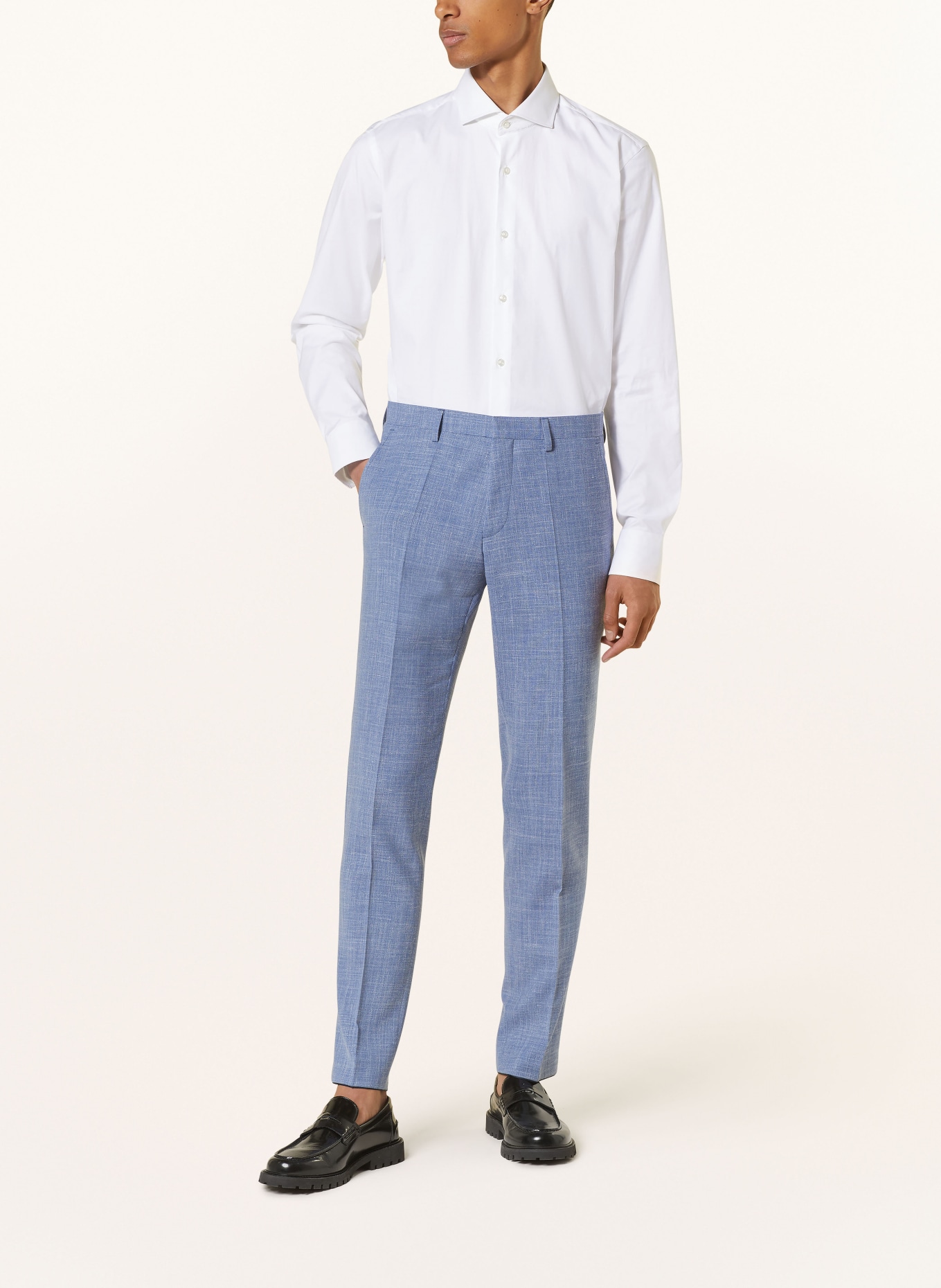 Roy Robson Anzughose Extra Slim Fit, Farbe: HELLBLAU (Bild 3)