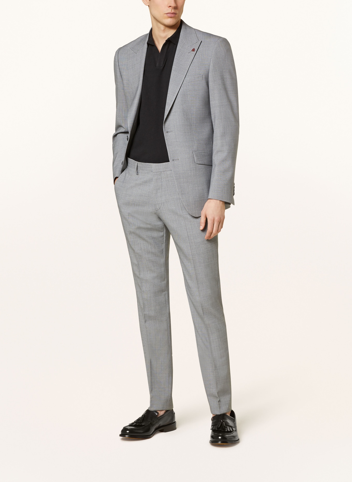 Roy Robson Suit trousers slim fit, Color: A040 SILVER (Image 2)