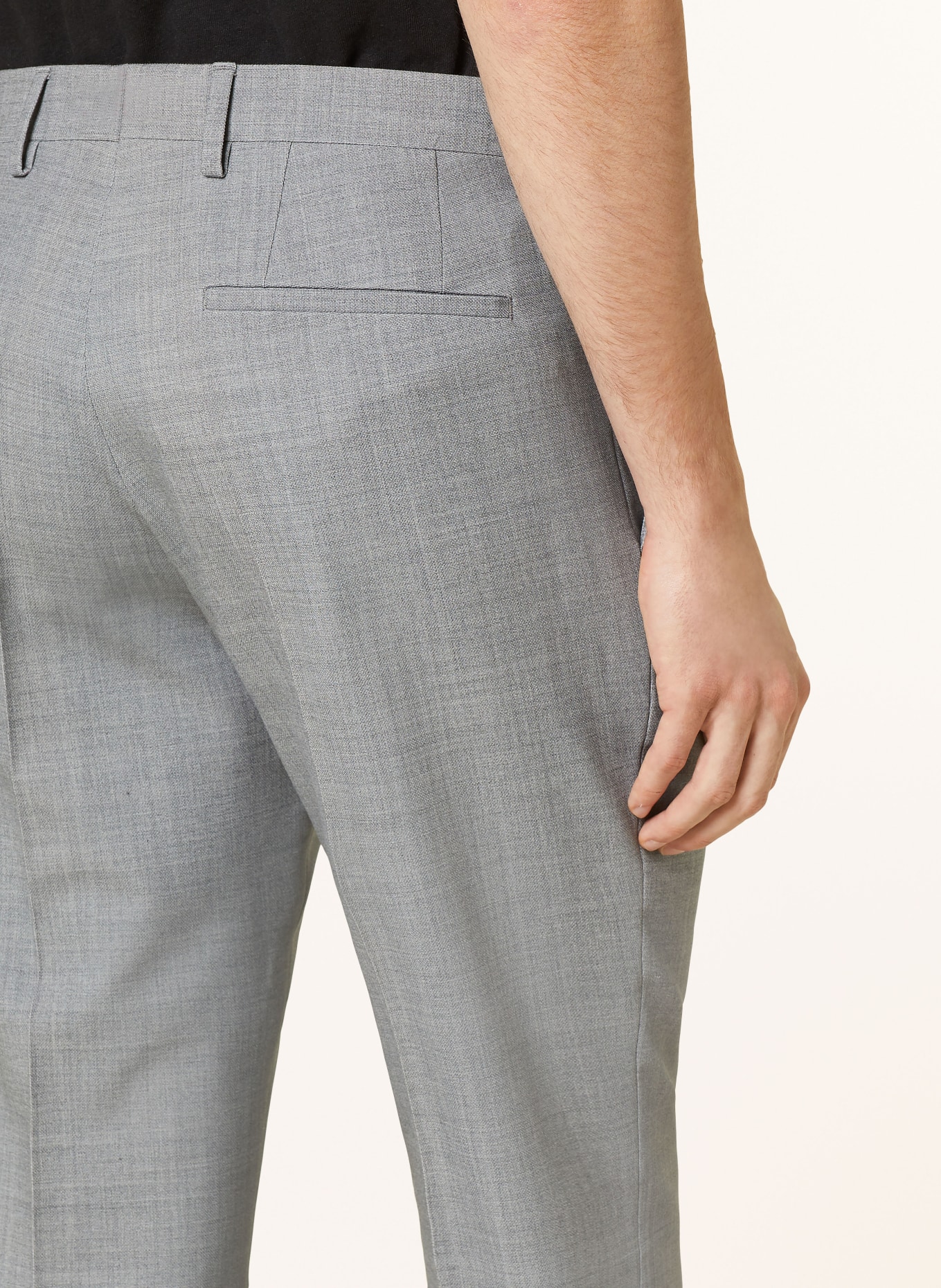 Roy Robson Suit trousers slim fit, Color: A040 SILVER (Image 6)