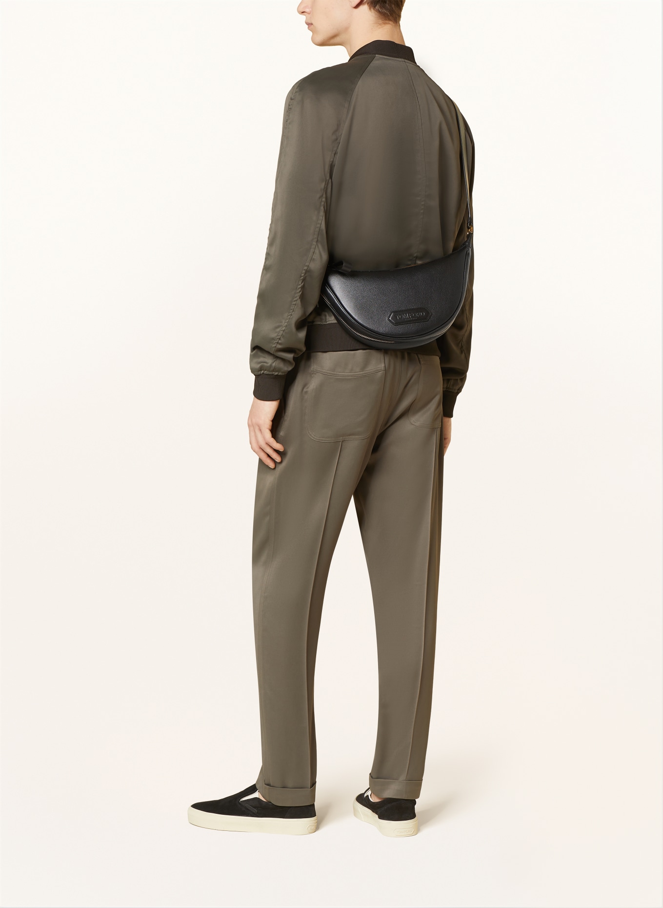 TOM FORD Shoulder bag CRESCENT SMALL, Color: BLACK (Image 4)
