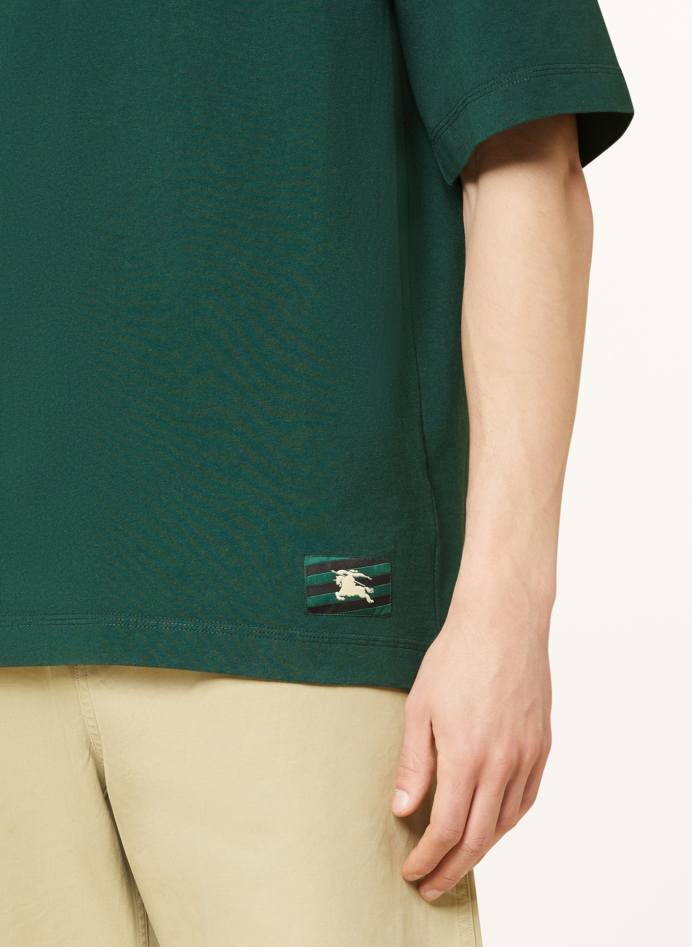 BURBERRY T-shirt, Color: GREEN (Image 4)