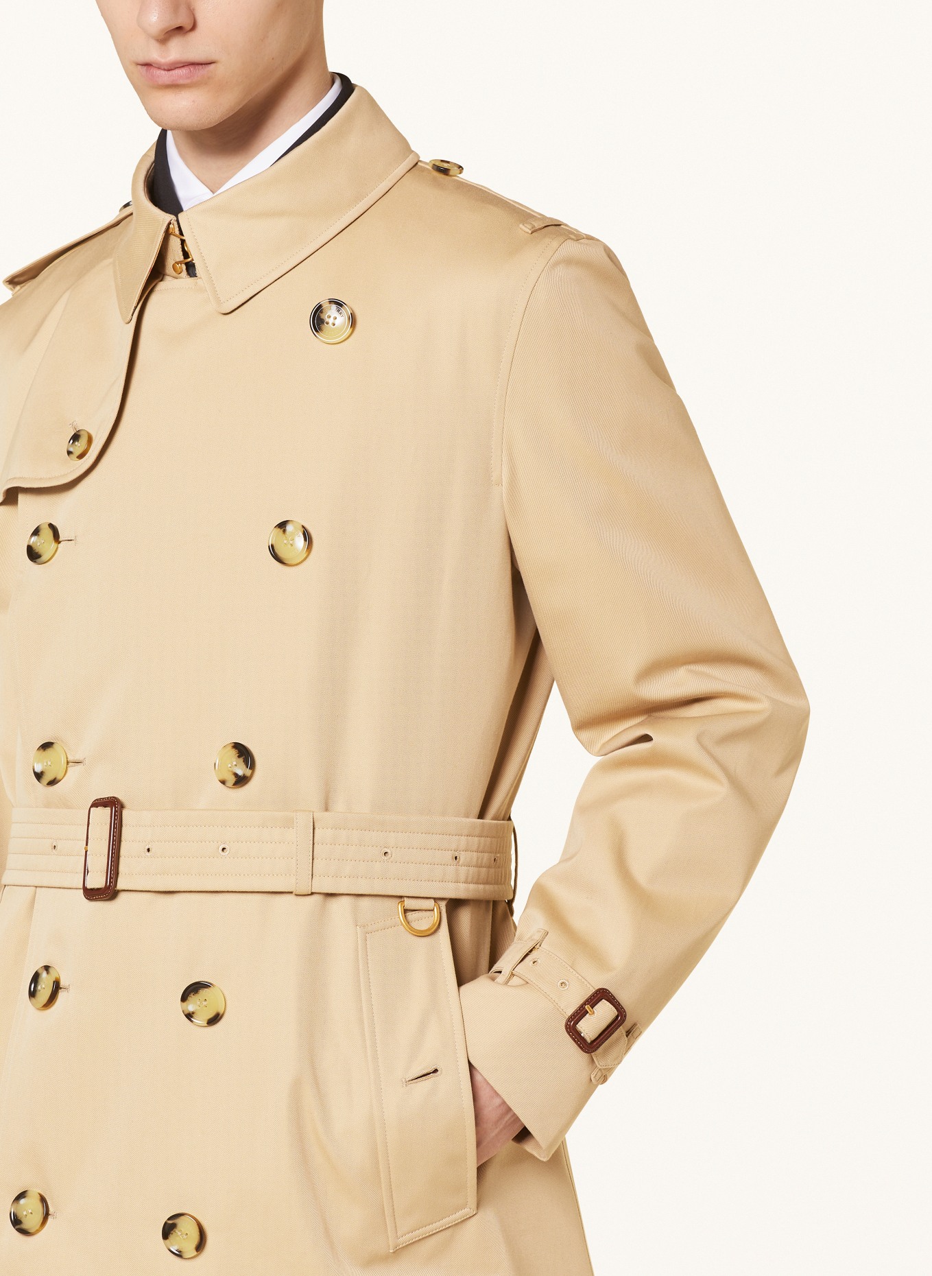BURBERRY Trench coat KENSINGTON, Color: CAMEL (Image 5)