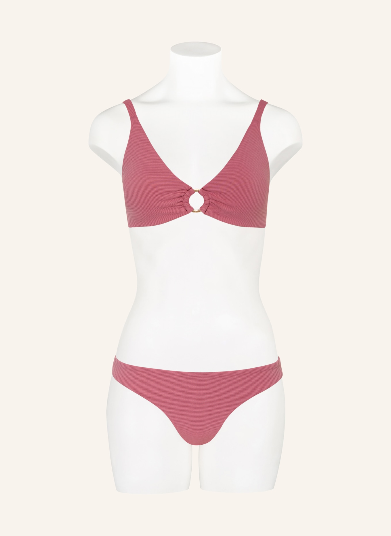 JETS Australia Panty-Bikini-Hose ISLA RIB, Farbe: ALTROSA (Bild 2)