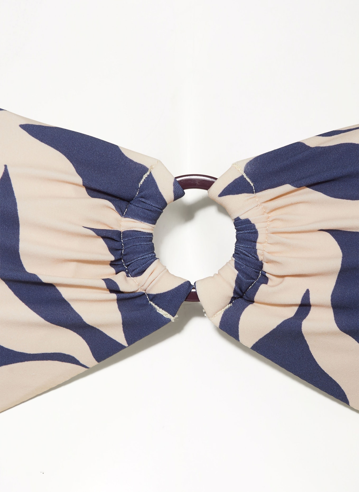 JETS Australia Bandeau bikini top SERENO, Color: BLUE/ CREAM (Image 6)