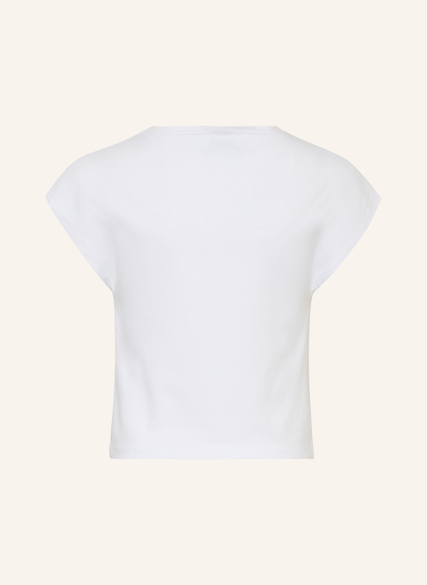 ELSY Cropped Shirt, Farbe: WEISS (Bild 2)