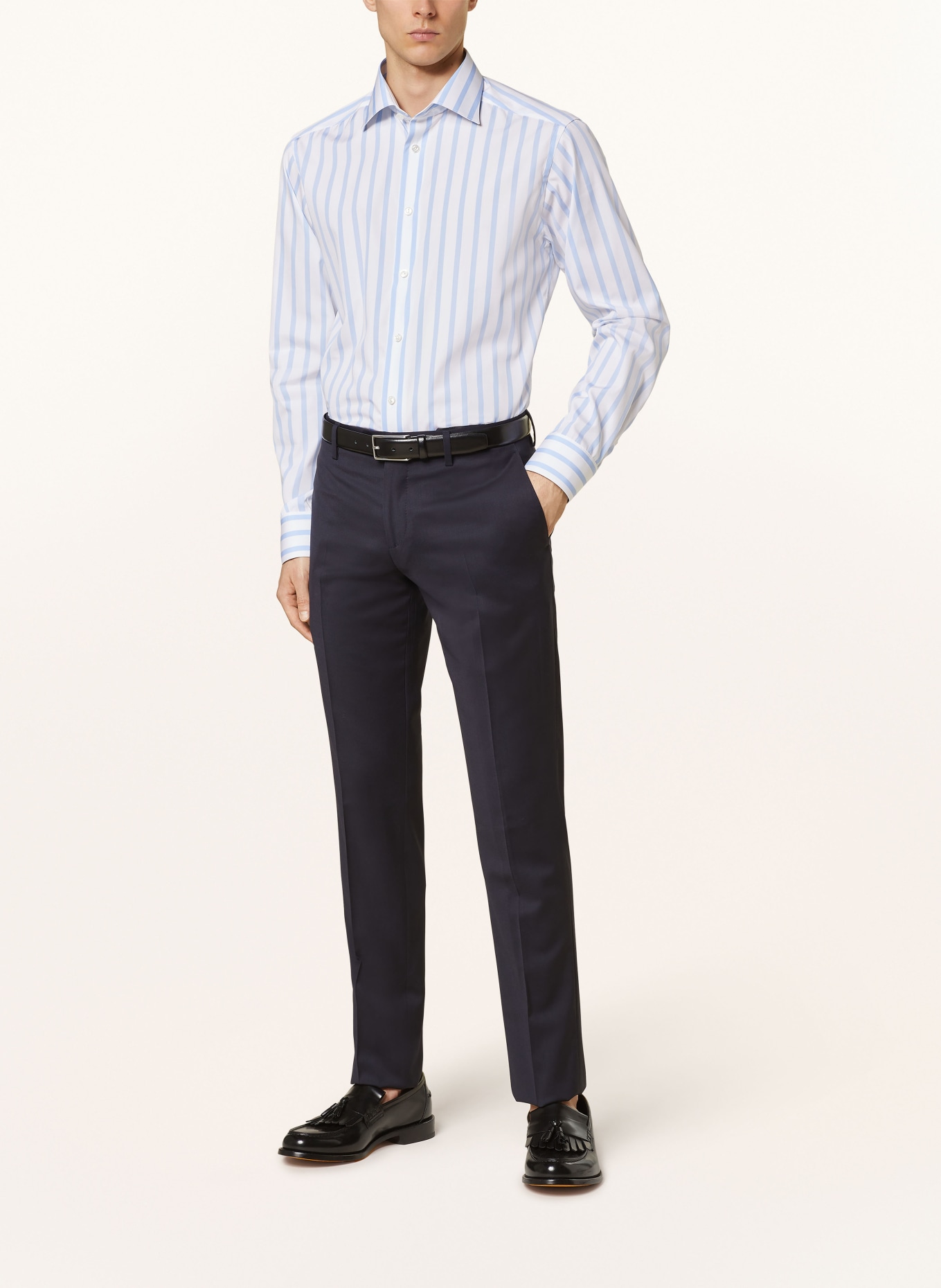 ETON Shirt slim fit, Color: LIGHT BLUE/ WHITE (Image 2)