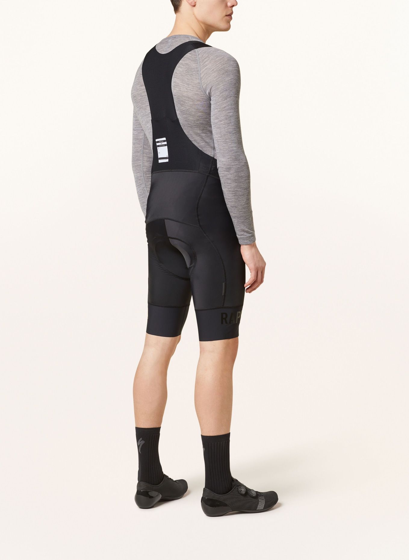 Rapha Cycling shorts PRO TEAM with straps and padded insert, Color: BLACK (Image 4)