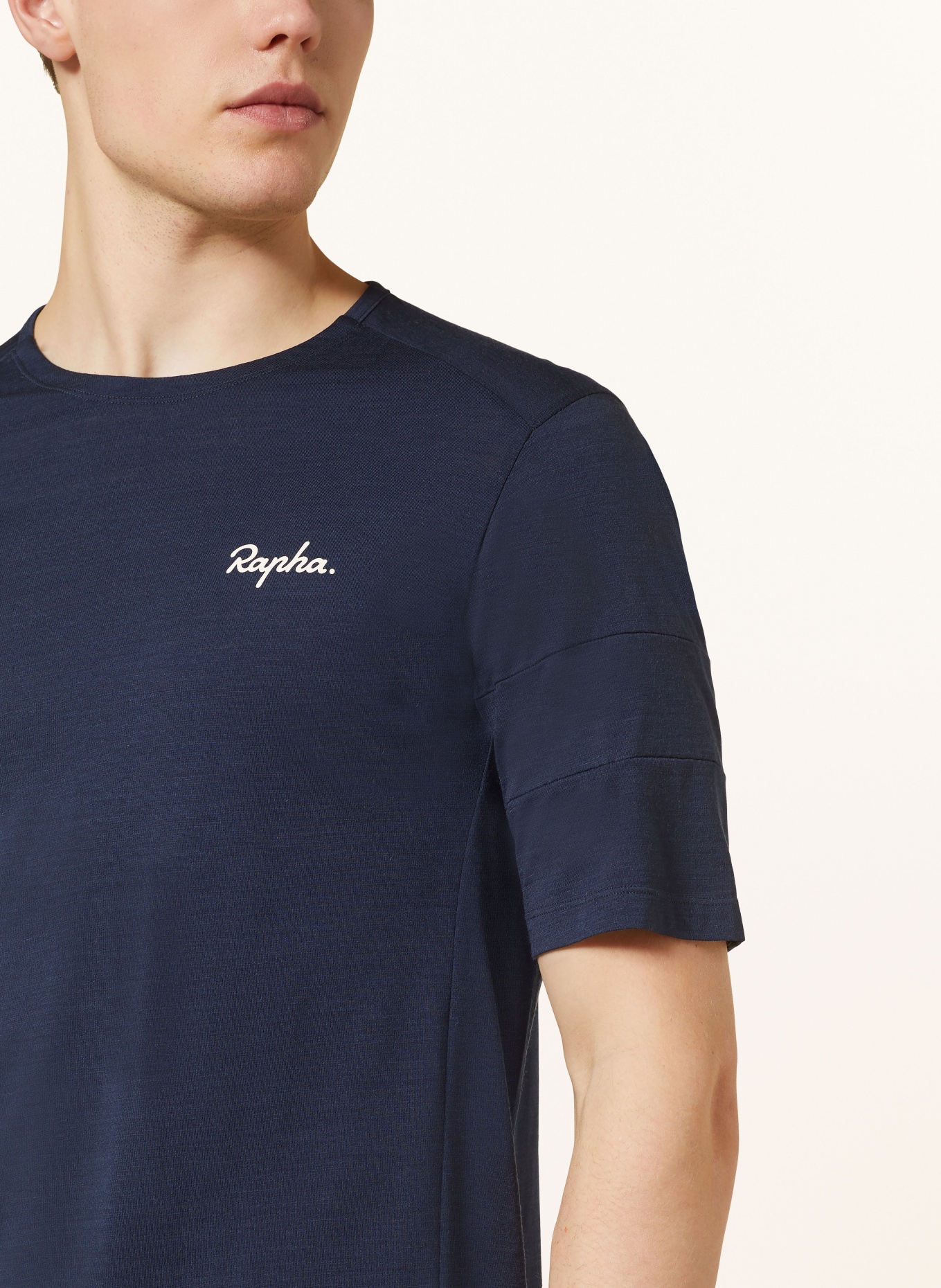Rapha T-shirt EXPLORE with merino wool, Color: DARK BLUE (Image 4)