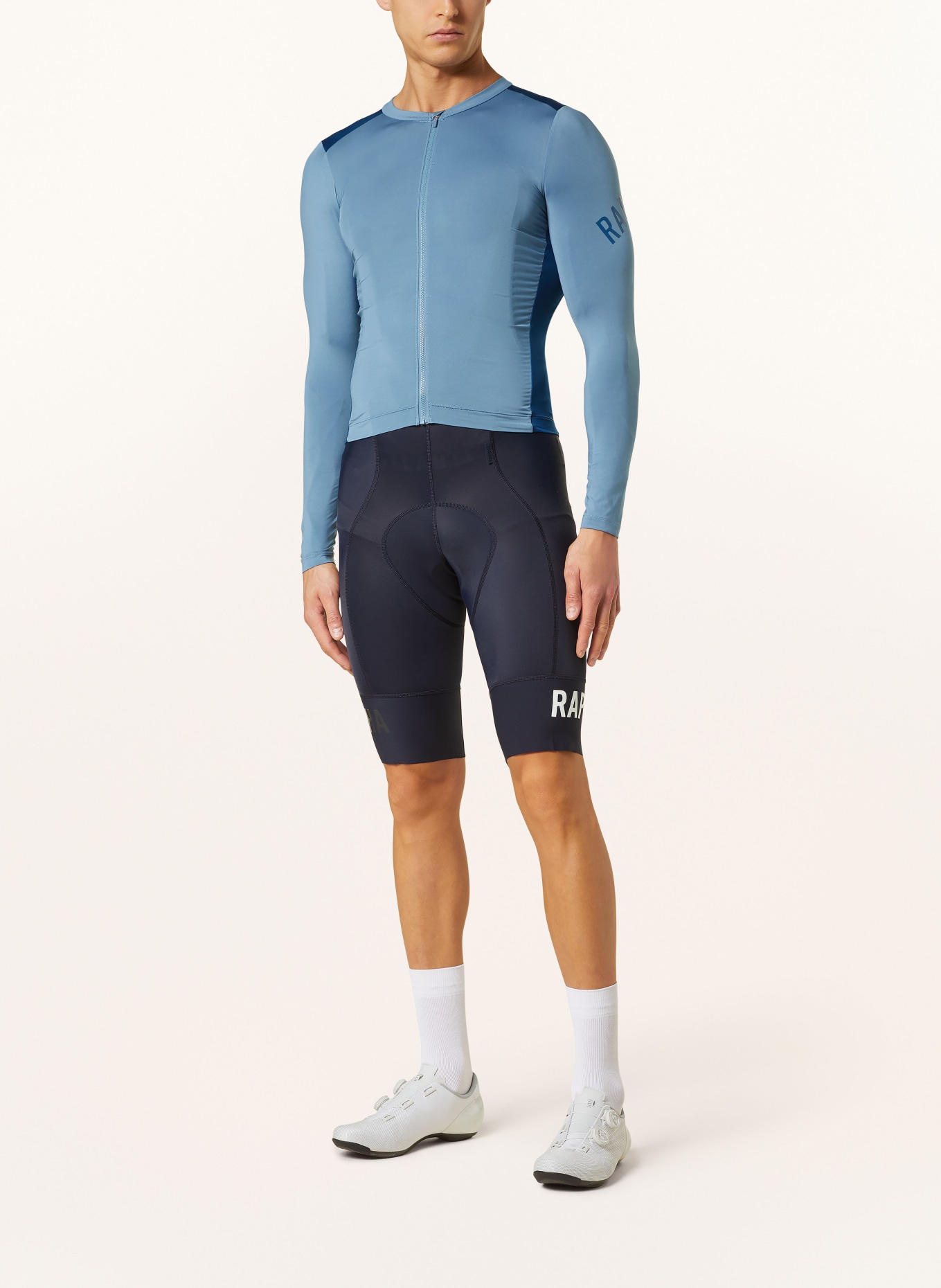 Rapha Cycling jersey PRO TEAM, Color: LIGHT BLUE/ BLUE (Image 2)