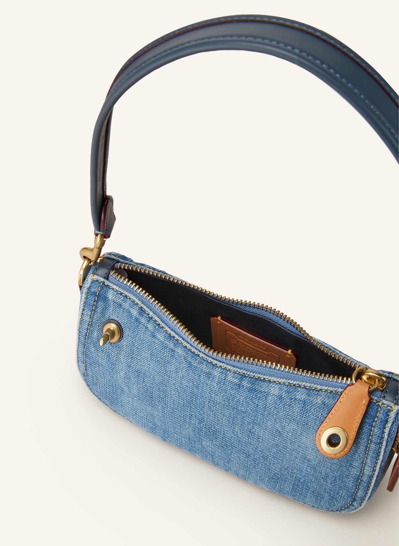 COACH Shoulder bag SWINGER, Color: BLUE (Image 3)