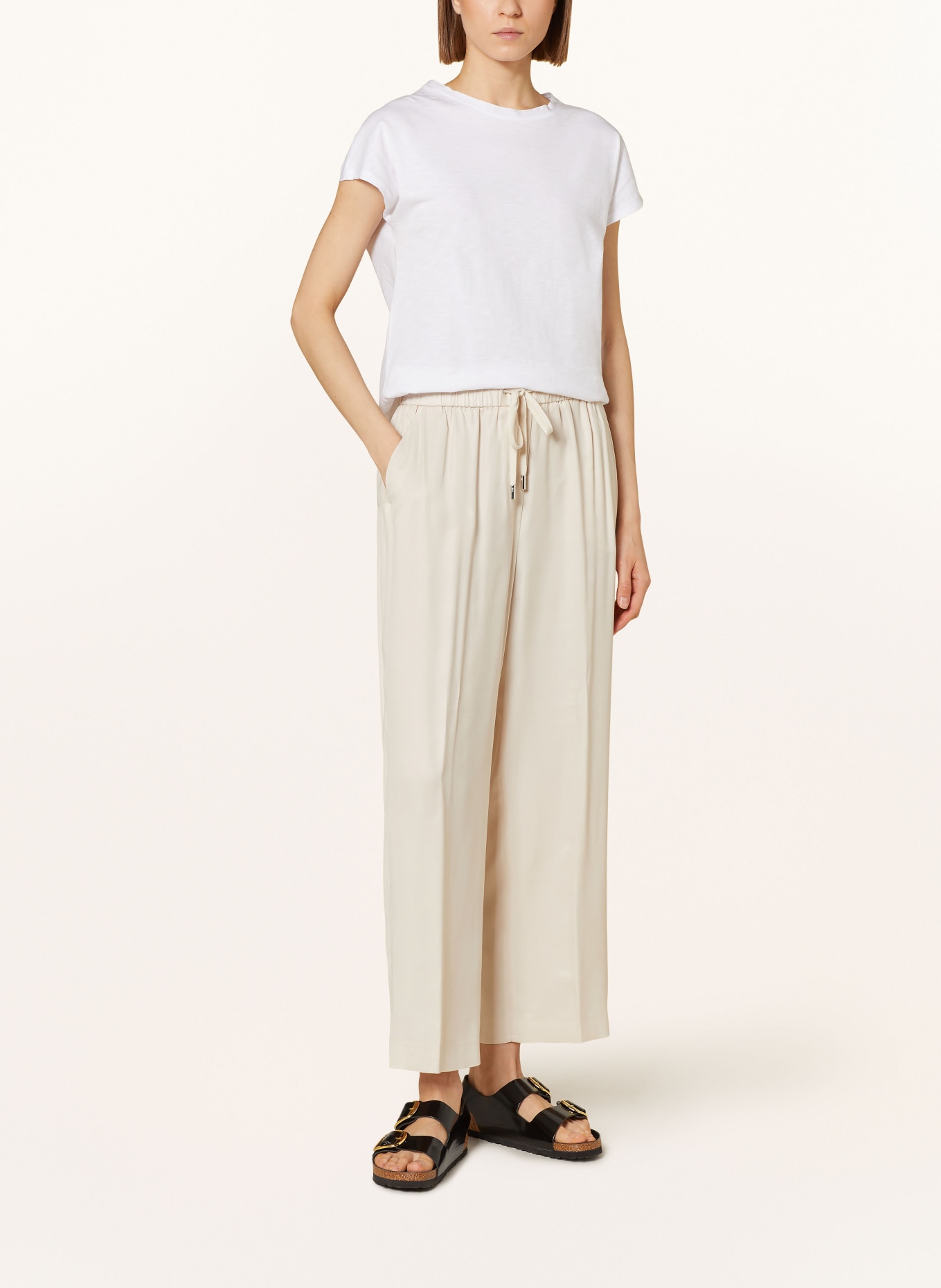 PESERICO EASY Jogger style trousers, Color: CREAM (Image 2)